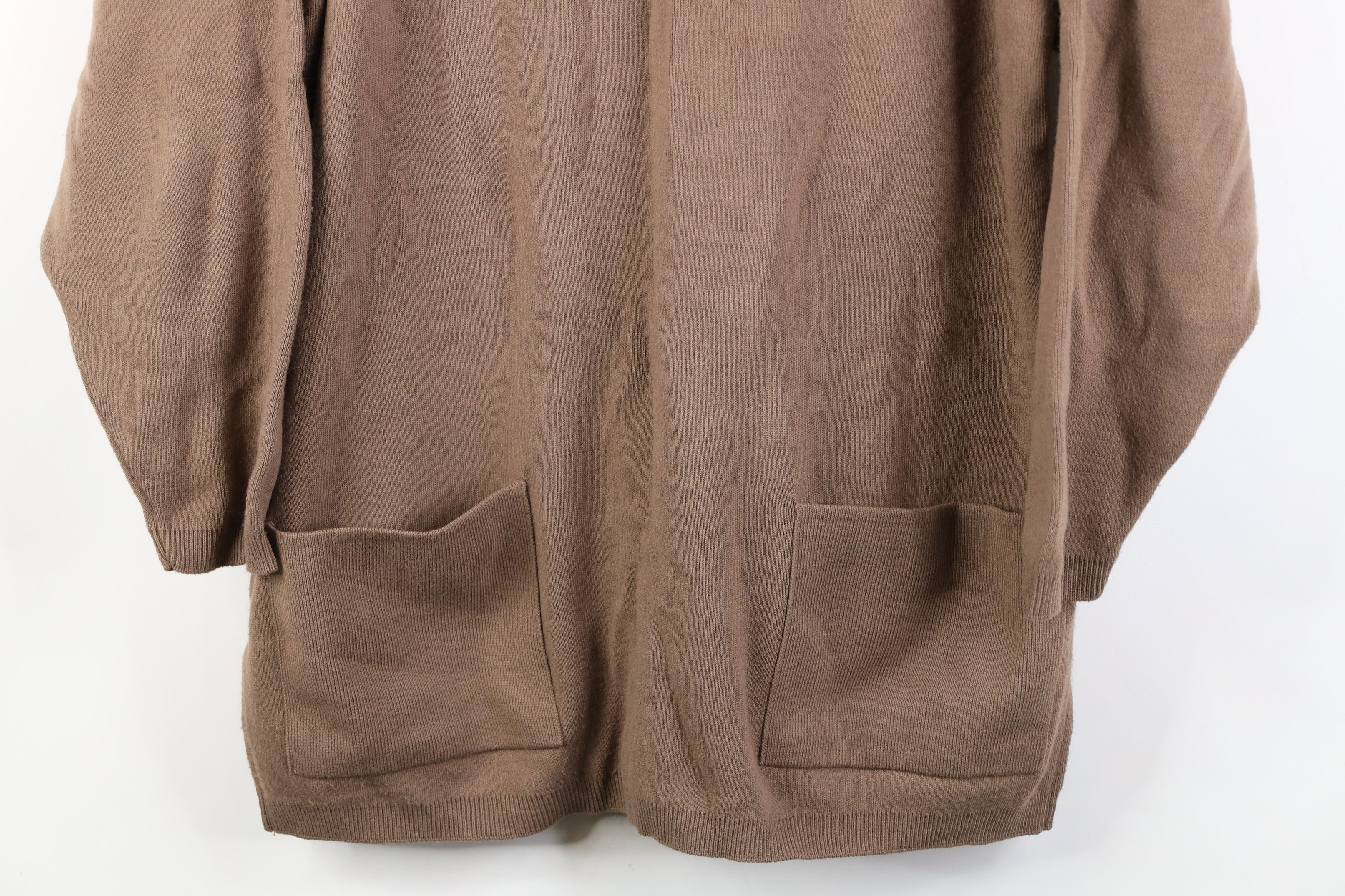 Vintage Vintage 90s Streetwear Ribbed Knit Pocket Sweater USA Size M / US 6-8 / IT 42-44 - 3 Thumbnail