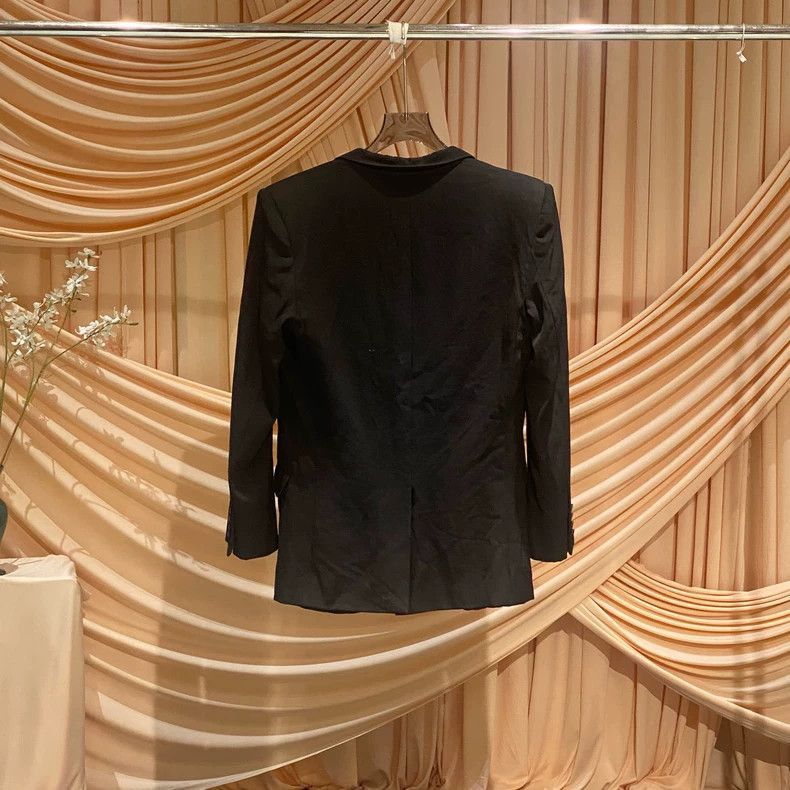 Saint Laurent Paris Saint Laurent Black Blazer Jacket- Size US L / EU 52-54 / 3 - 2 Thumbnail