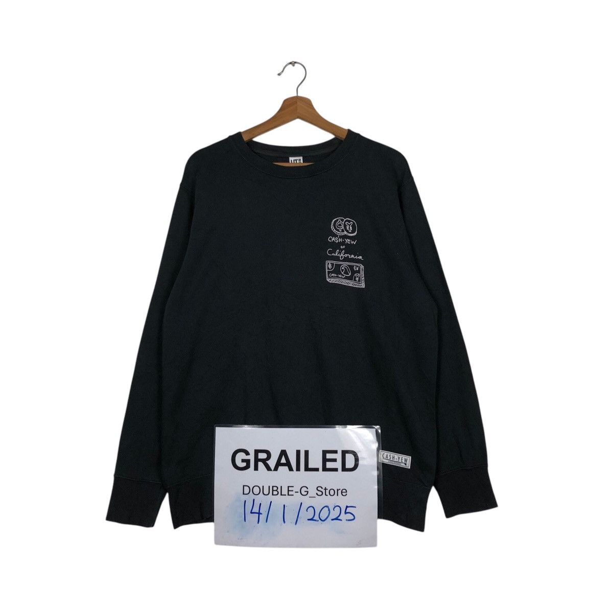 📌Vintage Sweatshirt Uniqlo Almond Surfboards