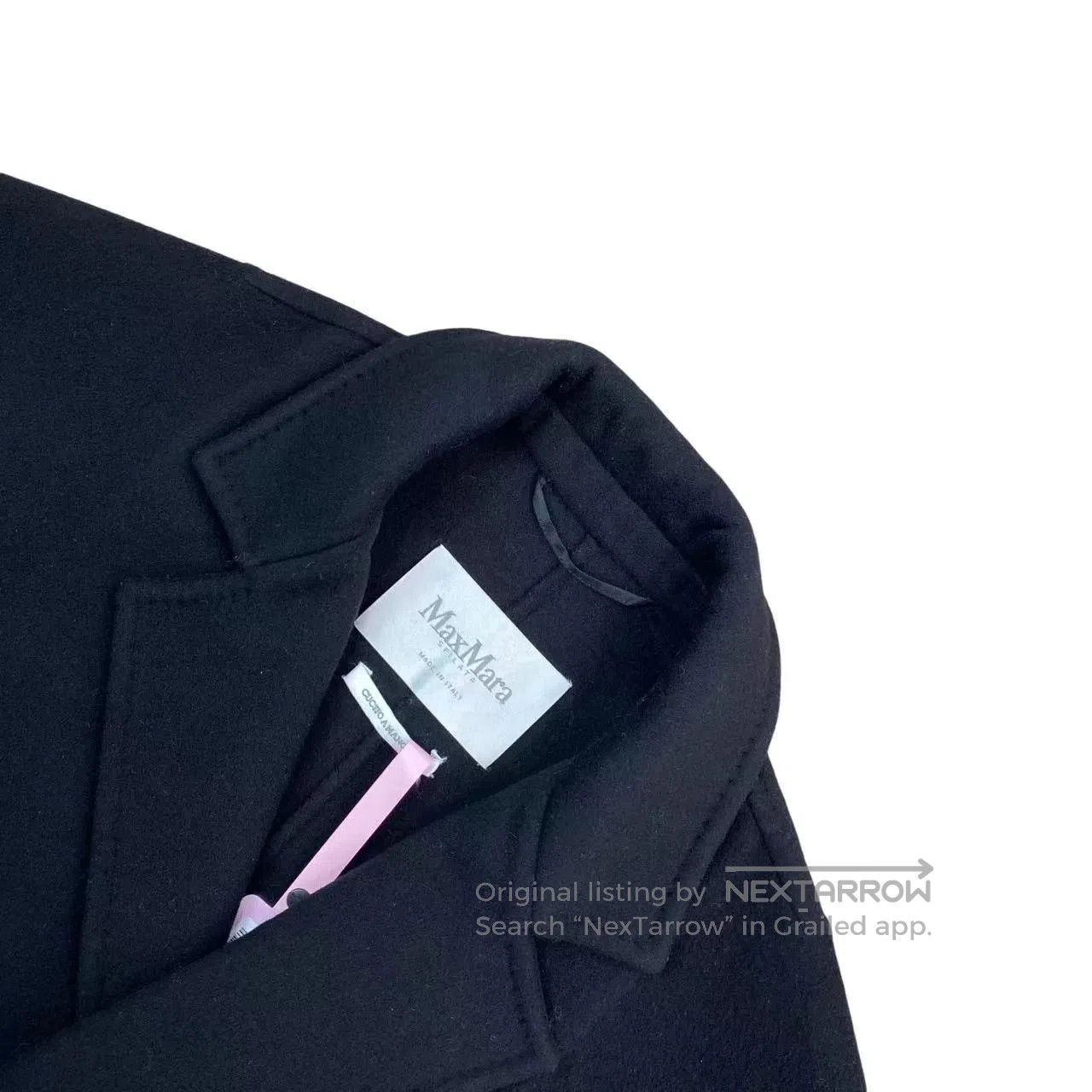 Other Maxmara Black Cashmere Wool Coat 36. Size US S / EU 44-46 / 1 - 3 Thumbnail