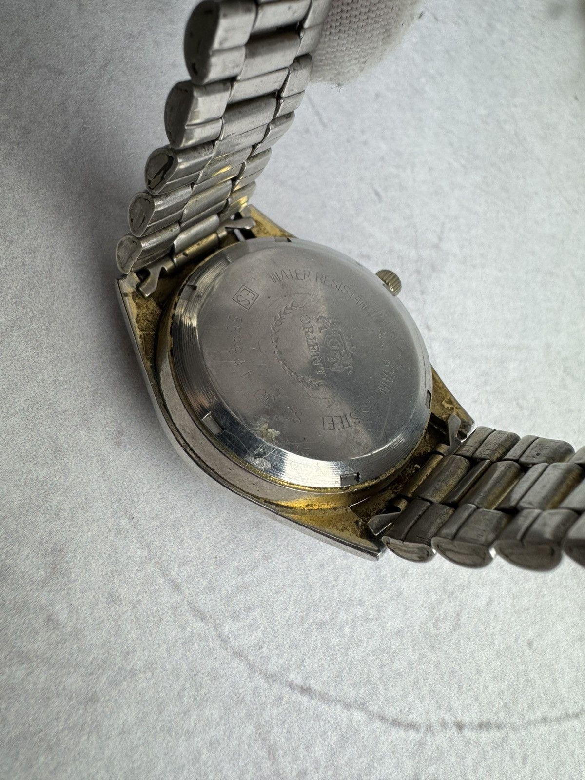 Japanese Brand × Vintage Orient Watch Vintage Silver Bracelet Size ONE SIZE - 6 Thumbnail