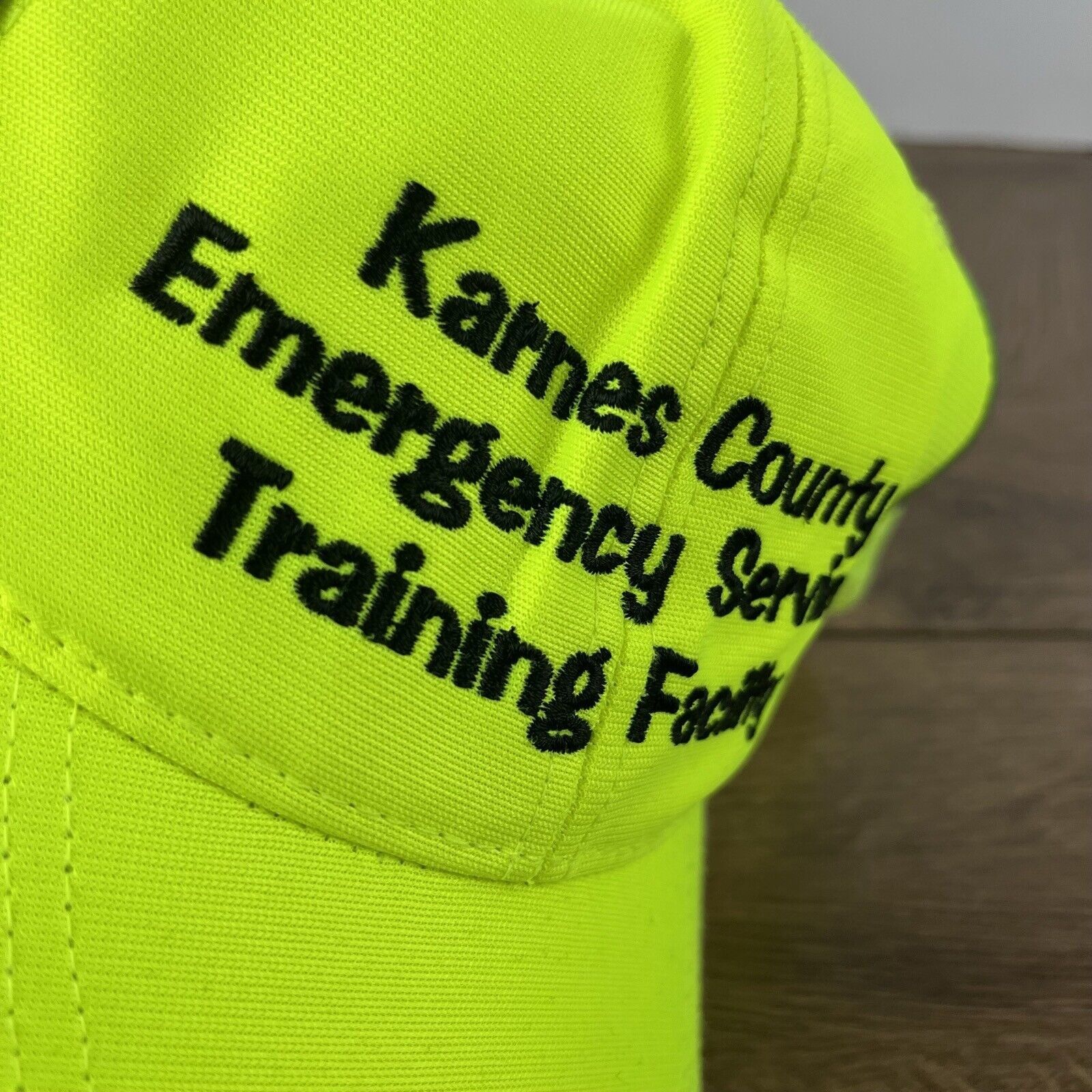 Other Karnes County Emergenxy Services Hat Green Adjustable Traini Size ONE SIZE - 6 Thumbnail