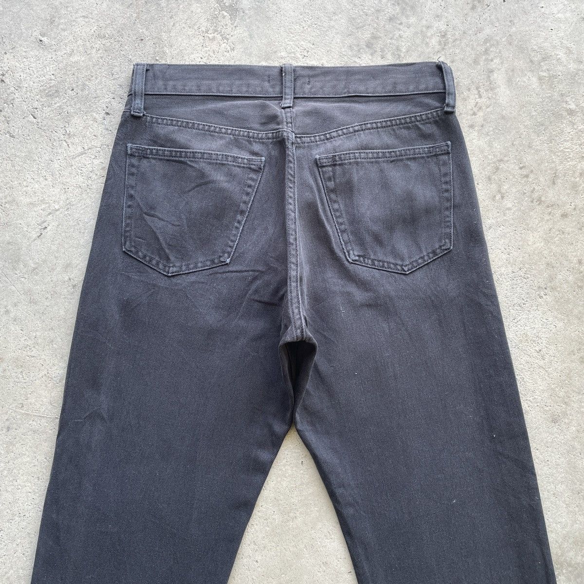 Japanese Brand Vintage Japan Jeans Black Faded Distressed Denim Pants W30 Size US 30 / EU 46 - 9 Thumbnail