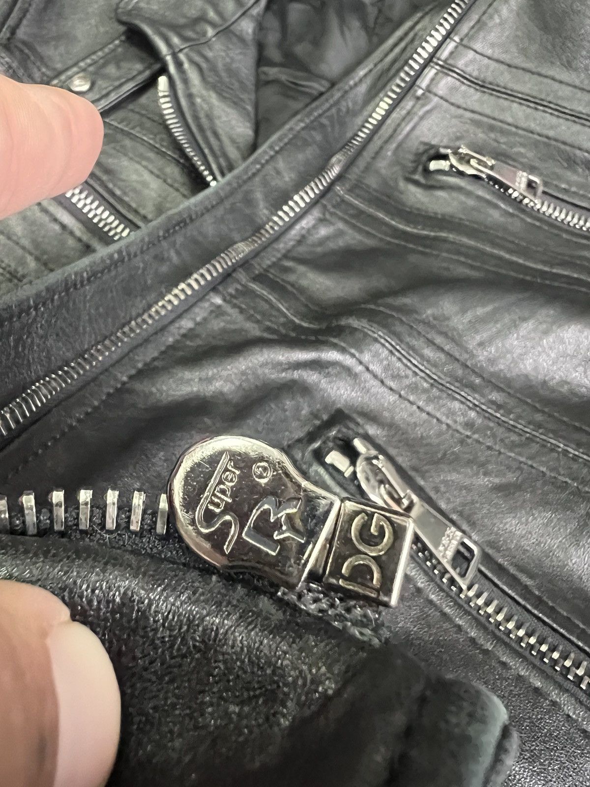 Dolce & Gabbana Dolce Gabbana avant Garde vintage leather zippers jacket Size US S / EU 44-46 / 1 - 10 Thumbnail