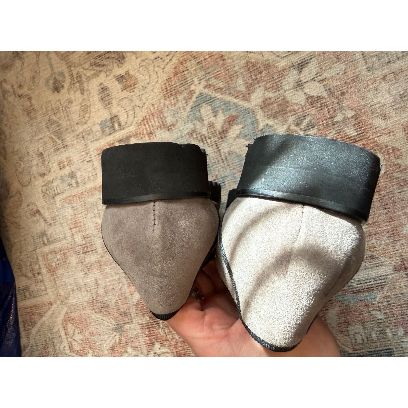 Ron White Ron White Rita Gray and Black Suede Loafers Sz EU 40 /US 9 Size US 9 / IT 39 - 6 Thumbnail