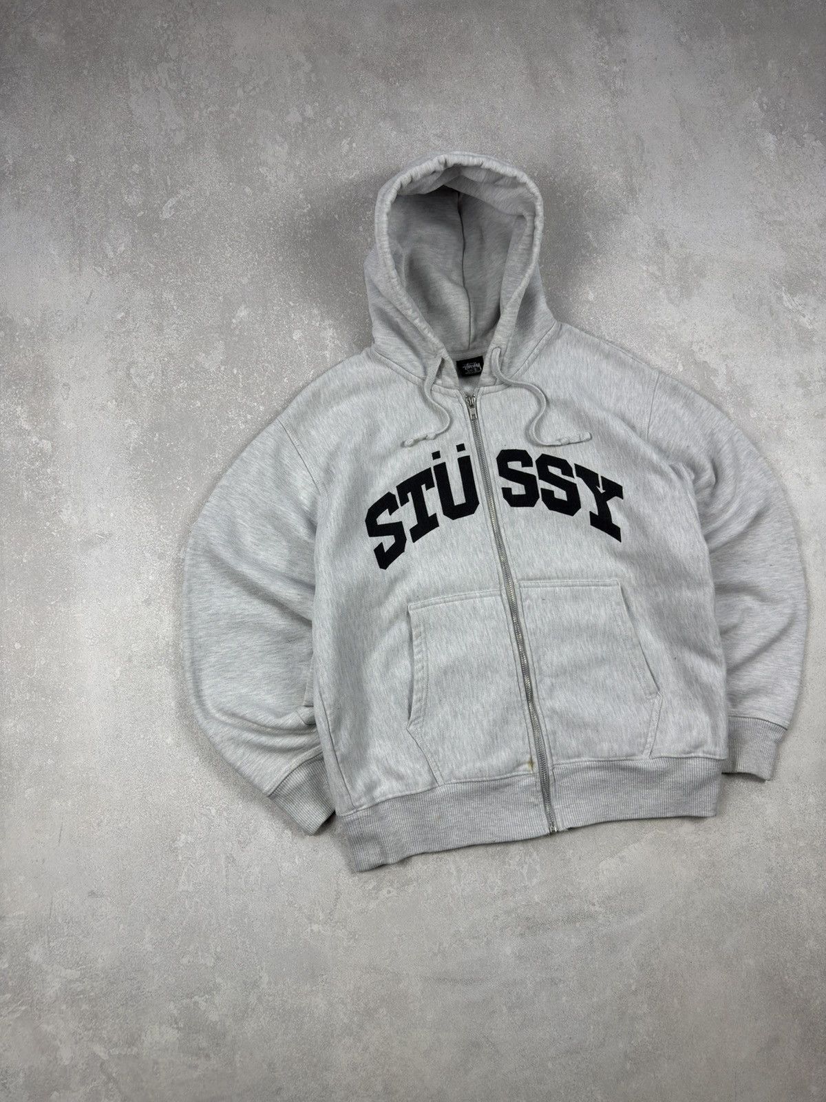 Stussy Vintage Stussy Zip Hoodie Block Sport Big Logo Skate Y2K Size US S / EU 44-46 / 1 - 2 Thumbnail