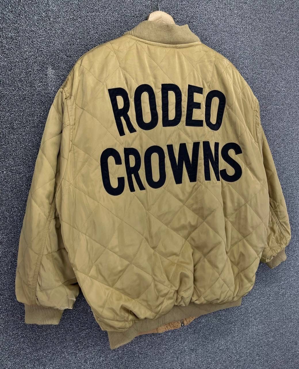 Japanese Brand Vintage Rodeo Crown Spellout Rare Reversible Hooded Jacket Size US L / EU 52-54 / 3 - 2 Thumbnail