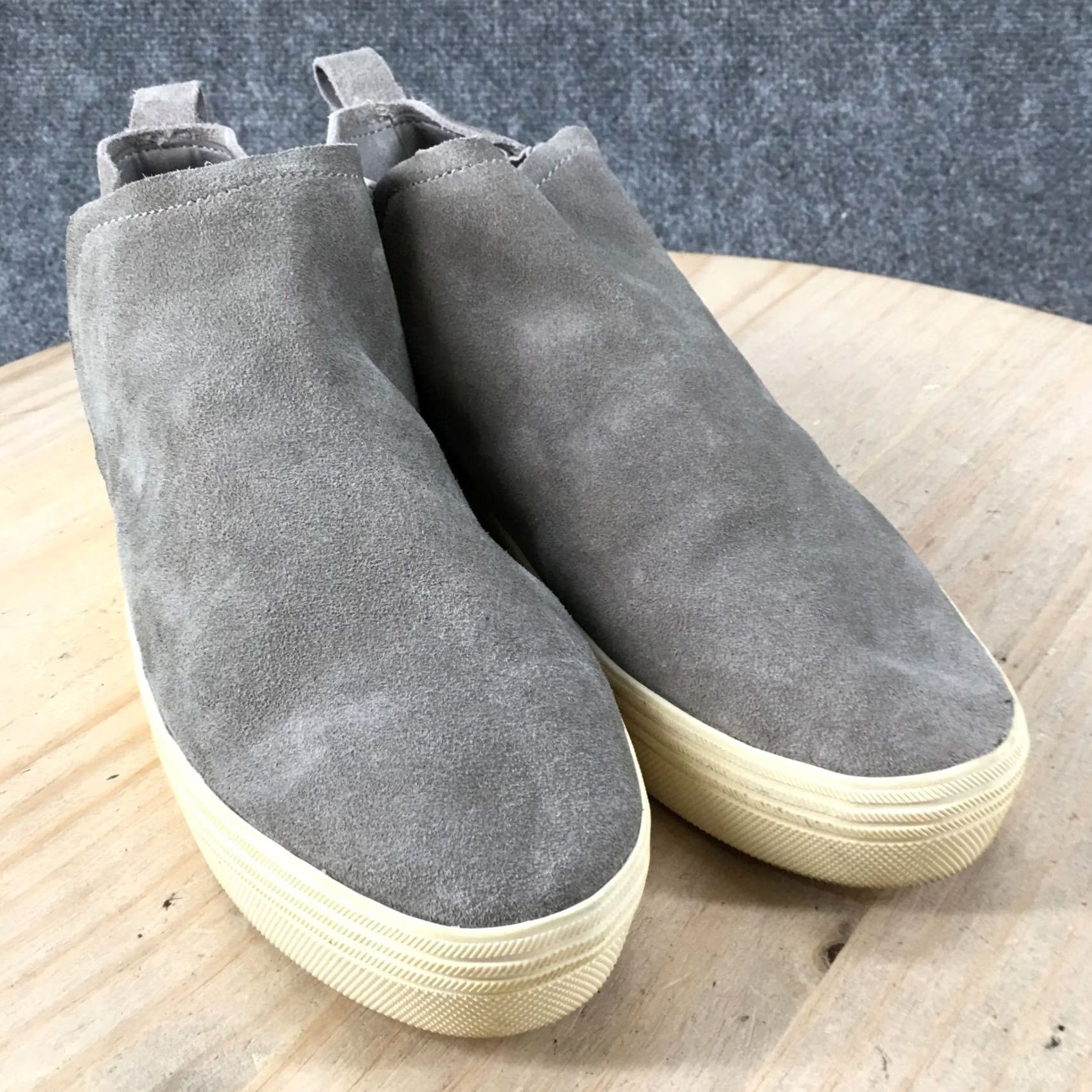 Dolce Vita Dolce Vita Boots Womens 8 M Tasha Ankle Booties Gray Leather Pull On Size US 8 / IT 38 - 3 Thumbnail