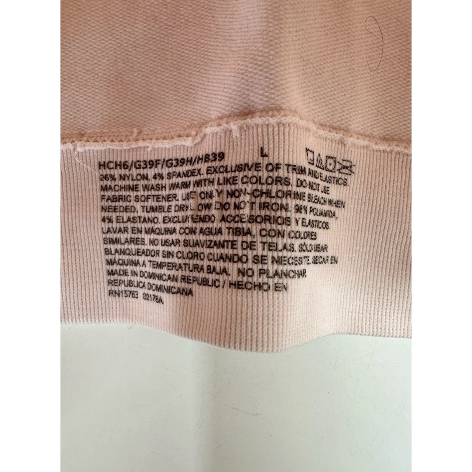 Pinko Unbranded Women Bra Size Large Pink Pullover Racerback Unpadded Wireless Comfort Sports Bra Womens L Pink Size L / US 10 / IT 46 - 3 Thumbnail