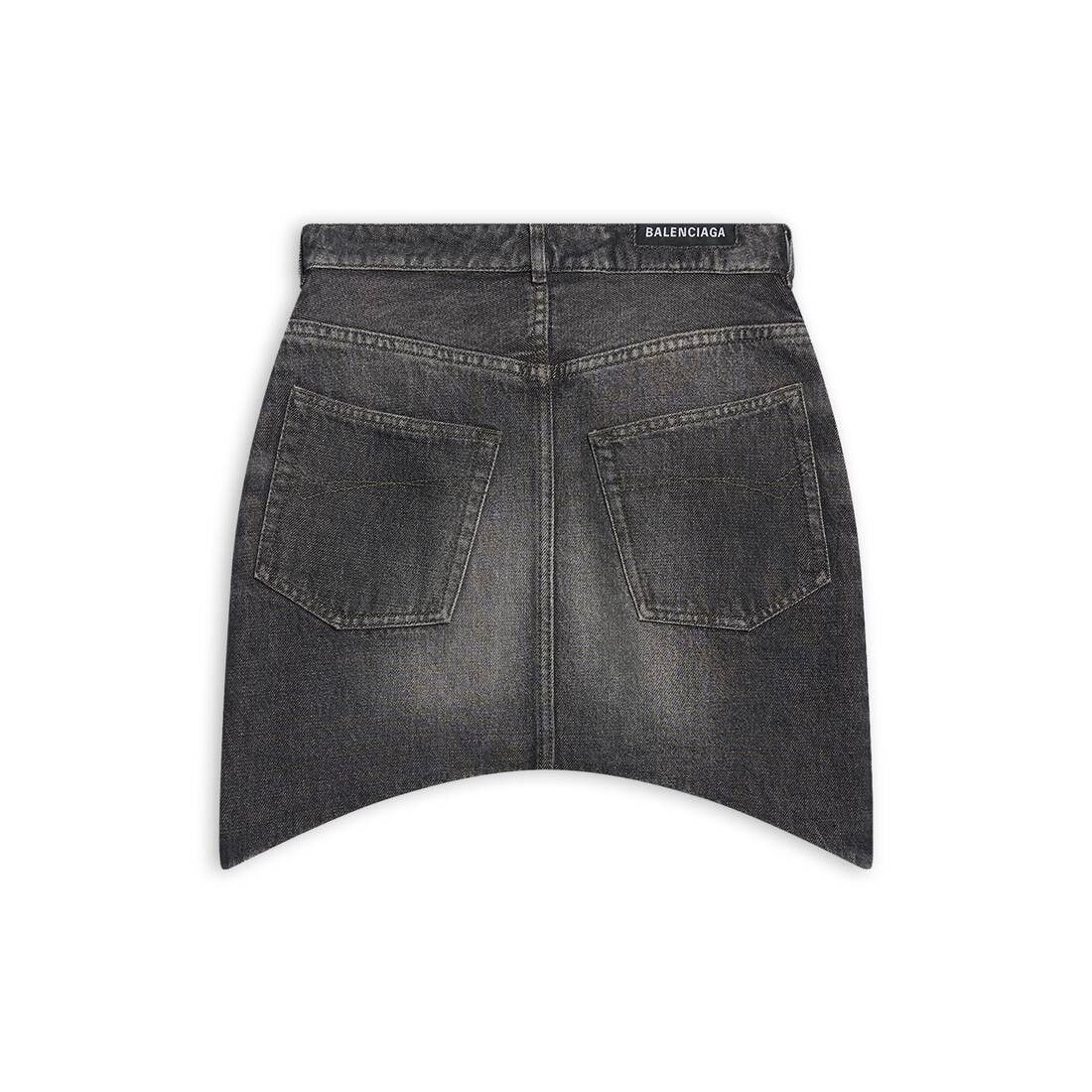Balenciaga o1srvl11e1025 Hourglass Skirt in Black Size 27" / US 4 / IT 40 - 5 Thumbnail