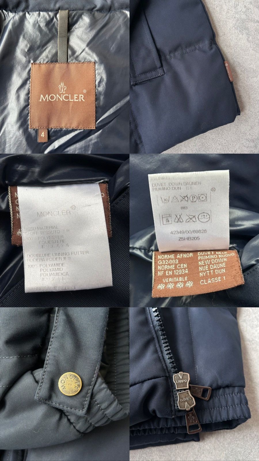 Moncler Vintage Moncler Quilted Down Puffer Jacket Size US XL / EU 56 / 4 - 15 Thumbnail