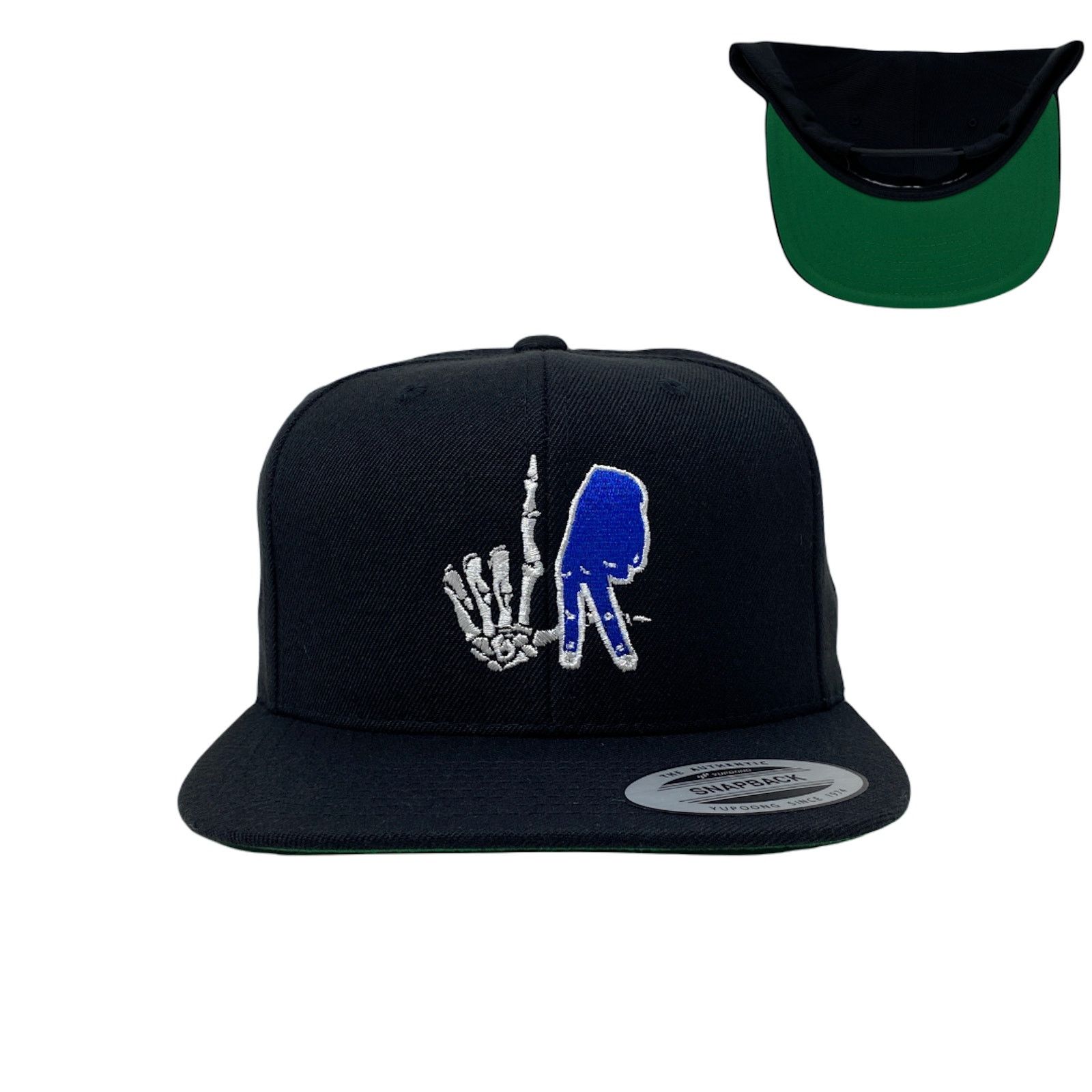 Other Los Angeles Bone Blue Hand Snapback Hat Size ONE SIZE - 1 Thumbnail