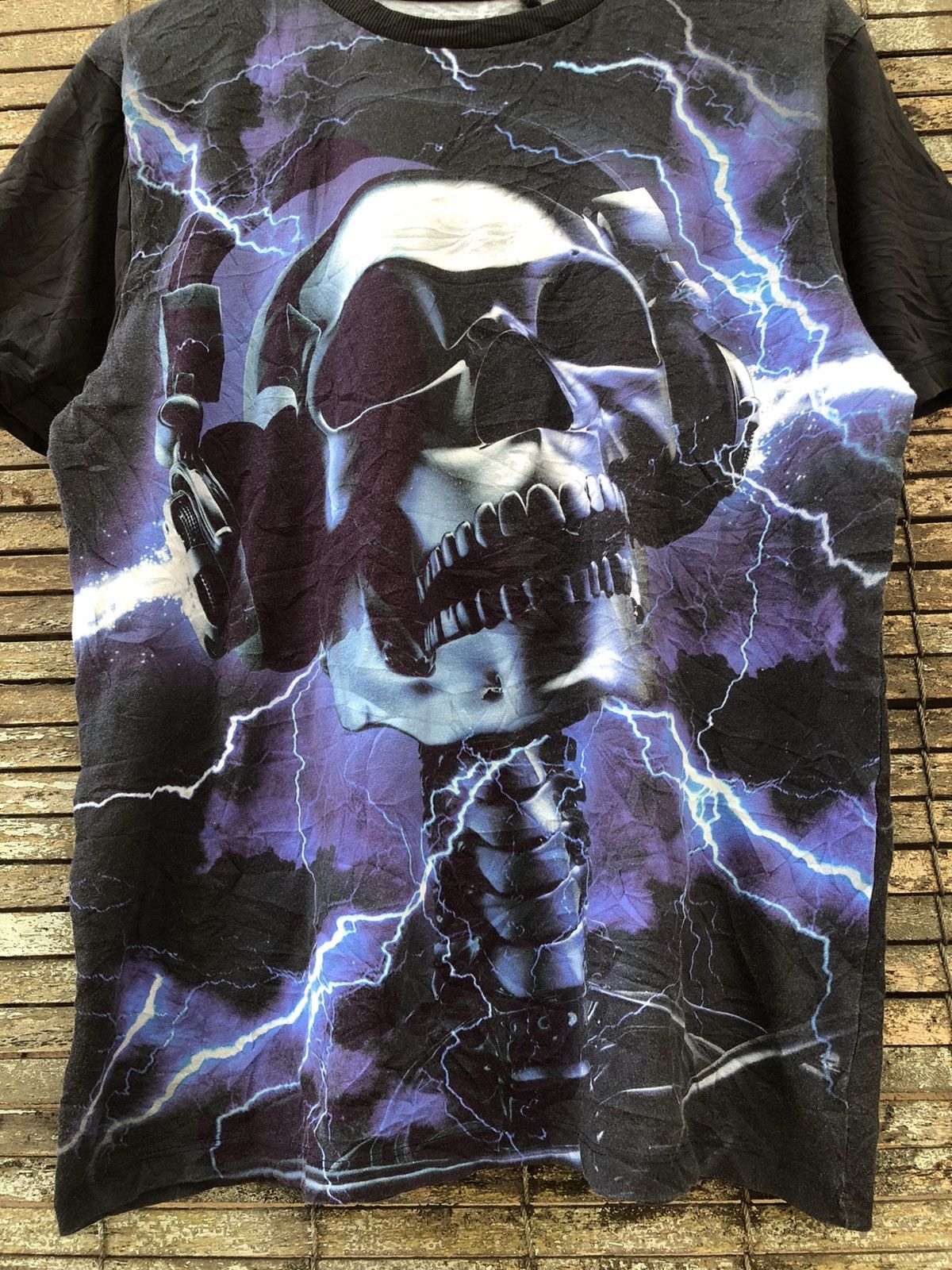 Affliction × Japanese Brand Japanese Brand Next 82 OVP Flame Skull Tee Size US L / EU 52-54 / 3 - 2 Thumbnail
