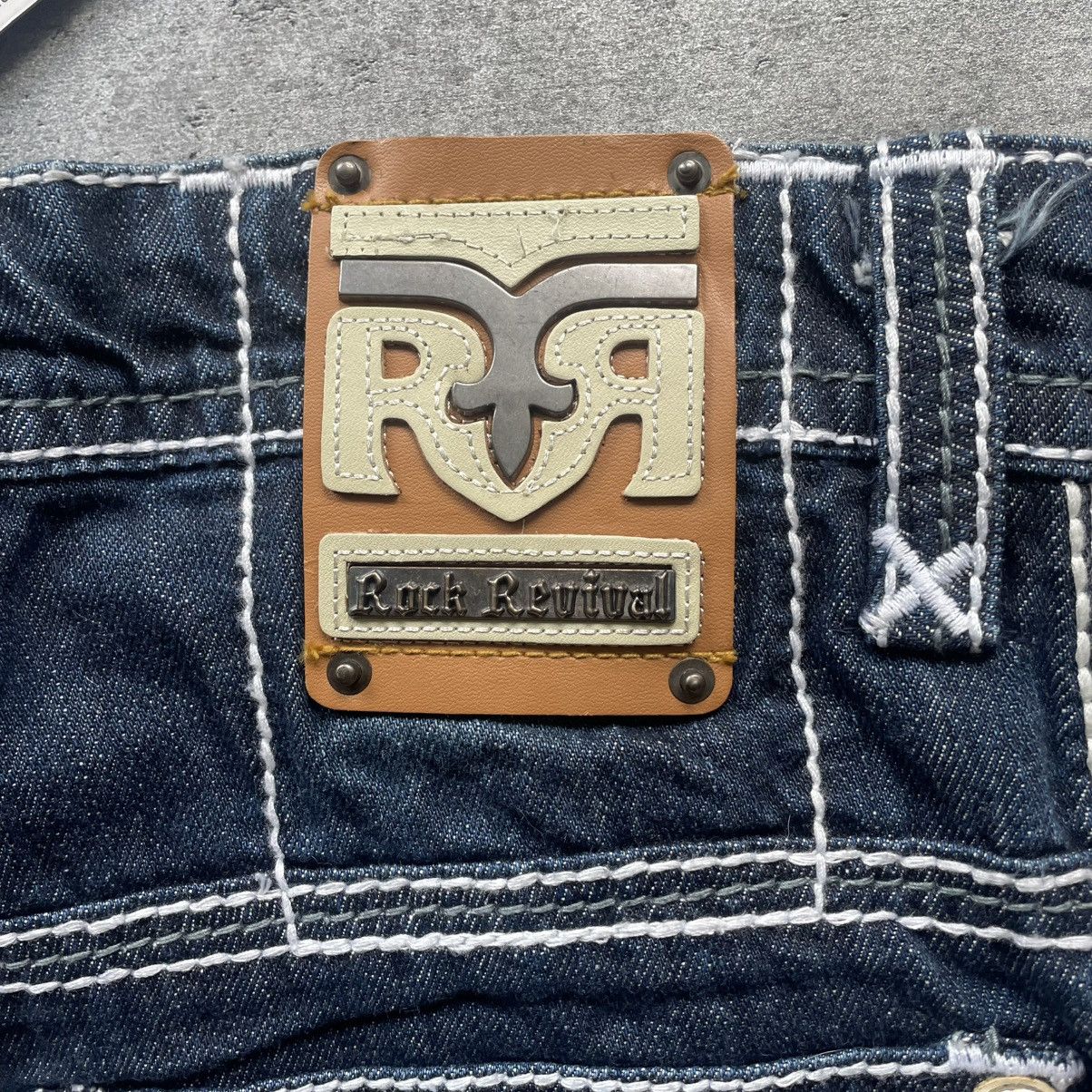Rock Revival × Vintage NWT Rock Revival Dano Chrome Hearts Style Pants Size US 32 / EU 48 - 5 Thumbnail