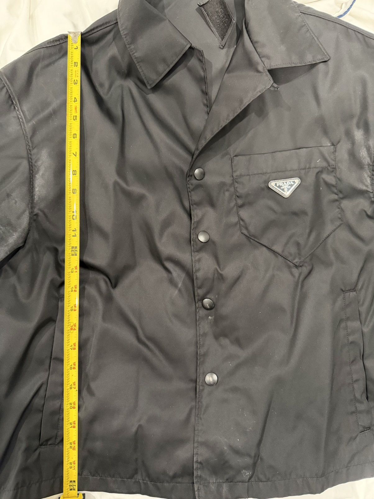 Prada Prada Re-Nylon Short-Sleeved Shirt Size US M / EU 48-50 / 2 - 13 Thumbnail
