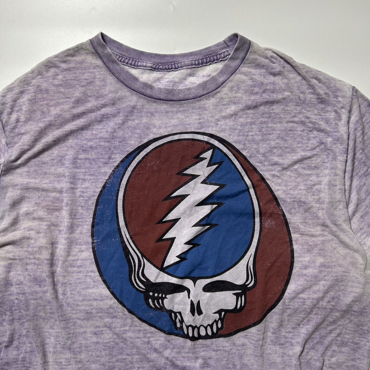 Grateful Dead Grateful Dead Steal Your Face Band Tee Size US XL / EU 56 / 4 - 3 Thumbnail