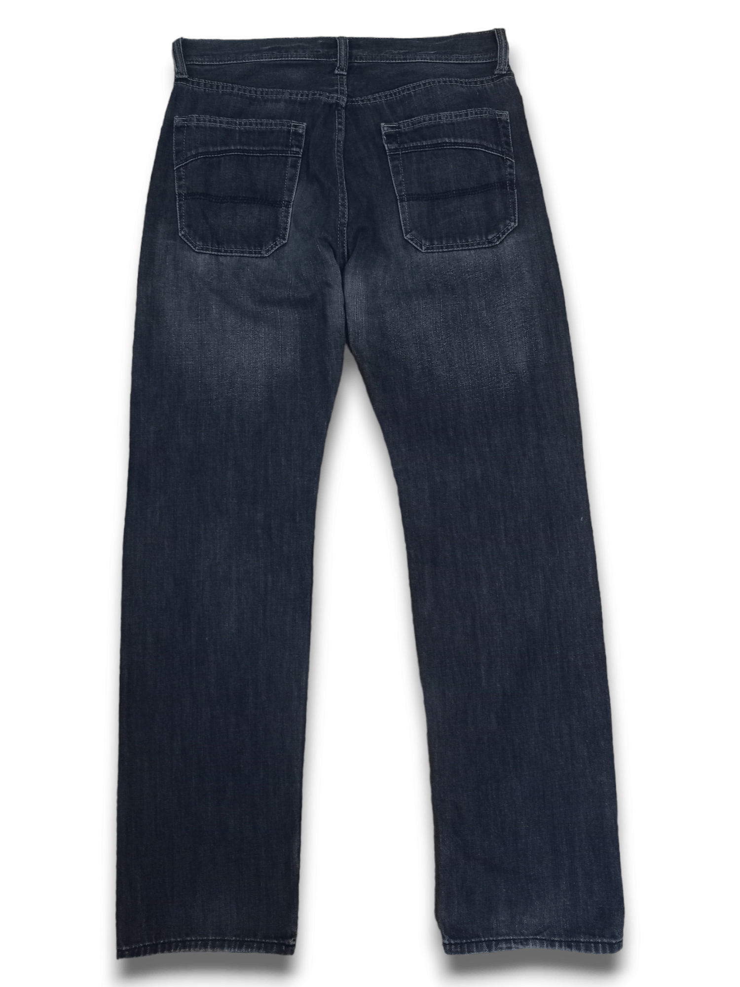 Japanese Brand Vintage Villand Blue Wash Distressed Loose Jeans 32x31 Size US 32 / EU 48 - 2 Thumbnail