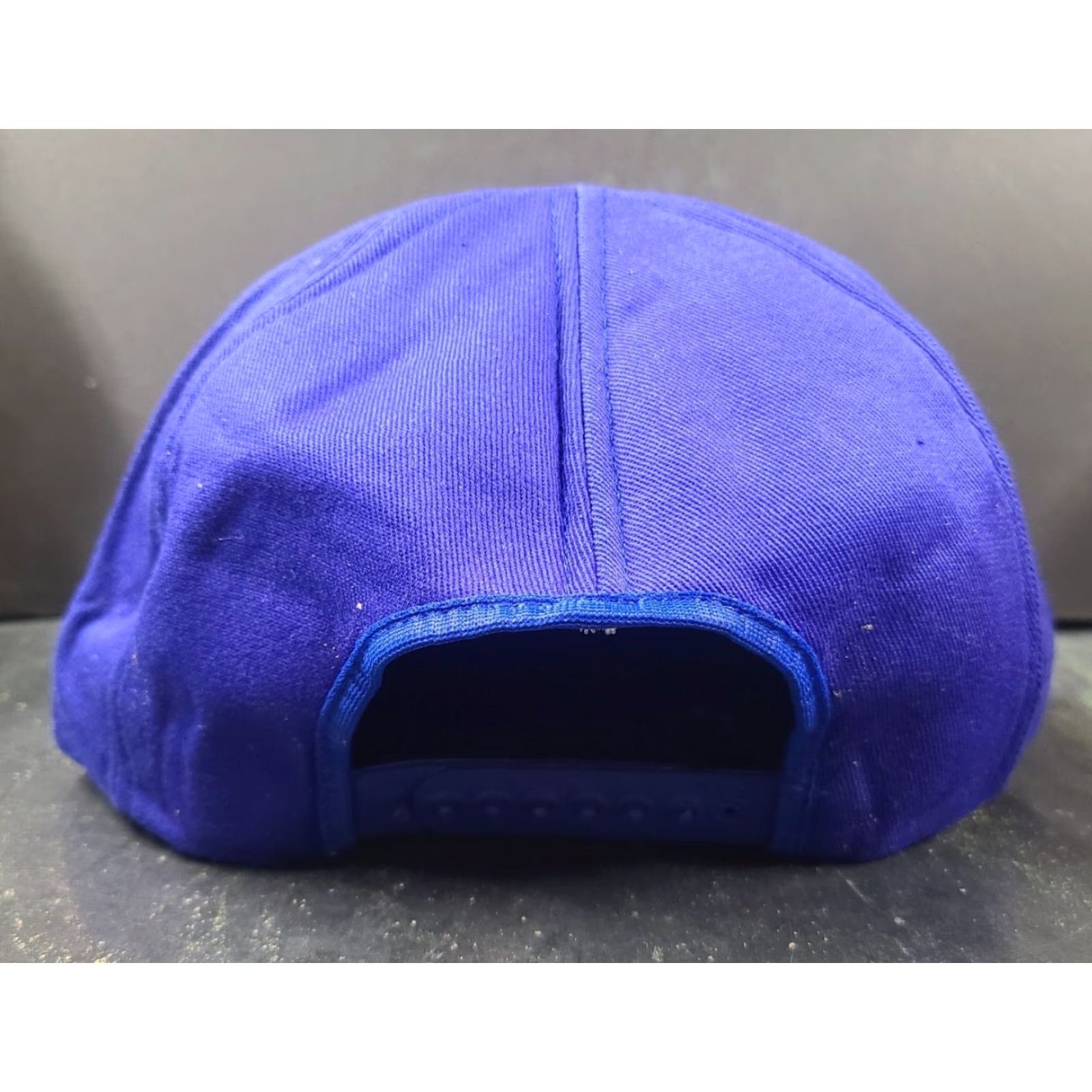 Vintage VINTAGE Kap King Trapper Hat USA Patch Blue/White Adjustable Size Large Men Winter Cap 80s Theme Canvas Cotton Polyester Ear Flap Lined Size ONE SIZE - 6 Thumbnail
