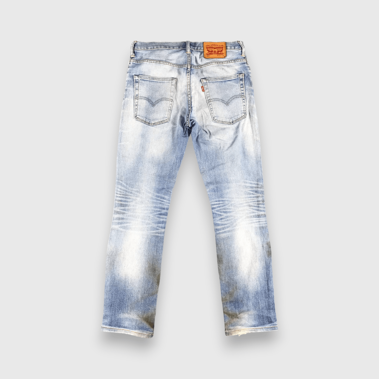 Levi's Vintage Light Wash Levis 551 Jeans-J1883 Size US 32 / EU 48 - 2 Thumbnail