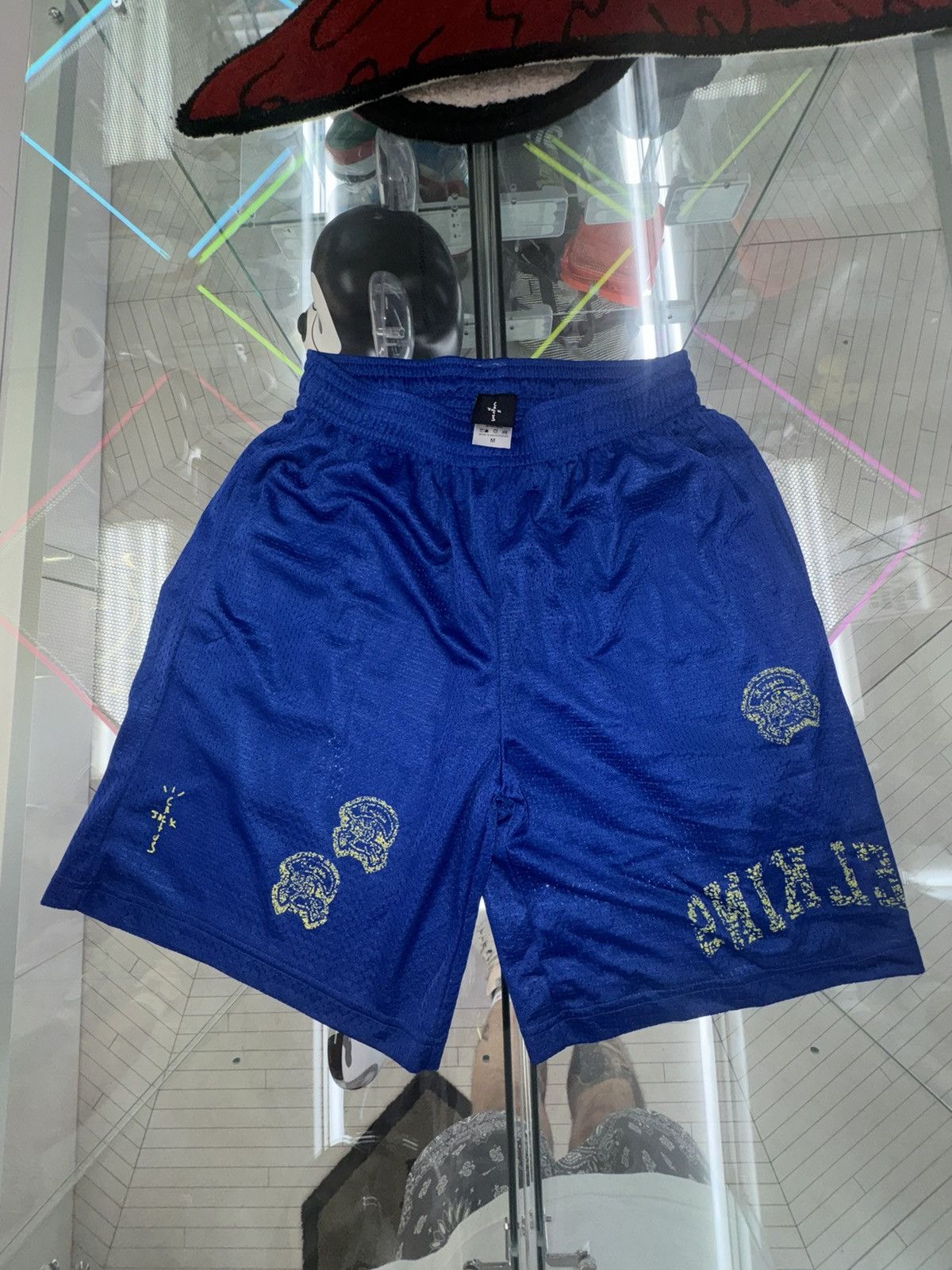 Travis Scott Travis Scott Elkins HS Shorts Blue medium Size US 30 / EU 46 - 1 Thumbnail