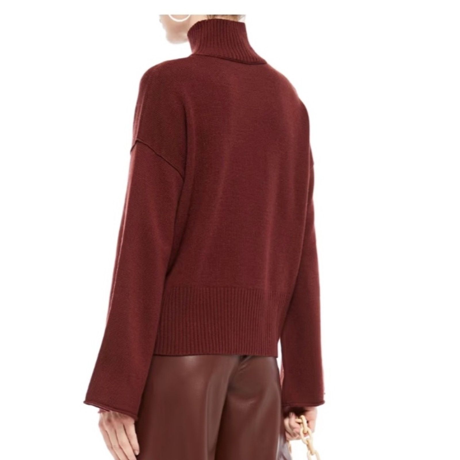 Autumn Cashmere Cashmere Turtleneck Sweater from AUTUMN CASHMERE Size L / US 10 / IT 46 - 2 Thumbnail