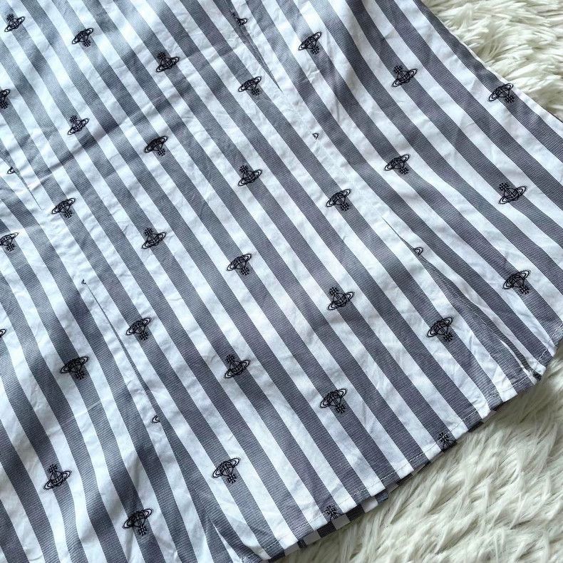 Vivienne Westwood Vivienne Westwood Vintage bow Saturn printed sleeveless sh Size L / US 10 / IT 46 - 4 Thumbnail