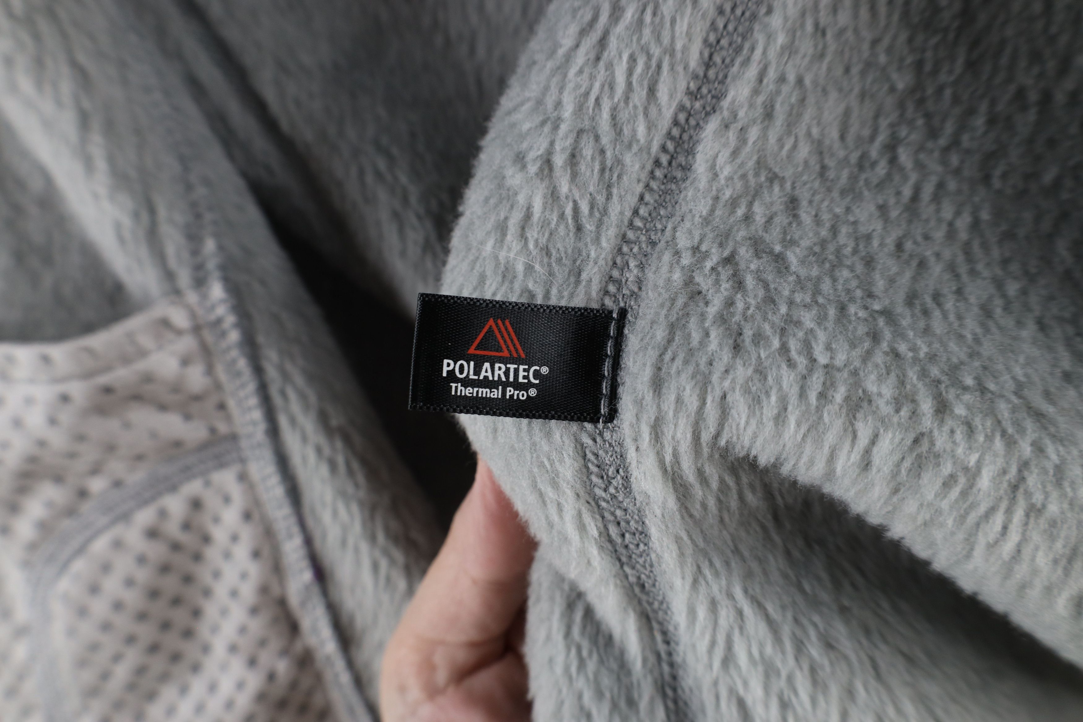 Patagonia × Vintage Patagonia Box Logo Re Tool Fleece Vest Jacket Gray Purple Size S / US 4 / IT 40 - 10 Thumbnail