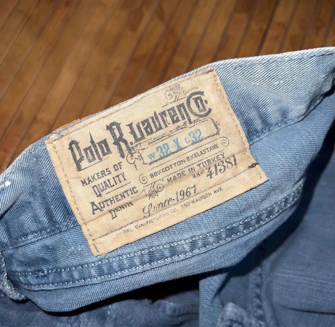 Designer × Polo Ralph Lauren Vintage Polo Ralph Lauren Denim Size US 32 / EU 48 - 4 Thumbnail