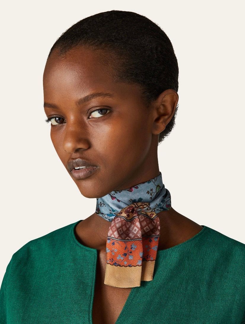 Loro Piana o1srvl11e0325 FAN3473 Size: OS / Tie Band in Multicolor Size ONE SIZE - 2 Thumbnail