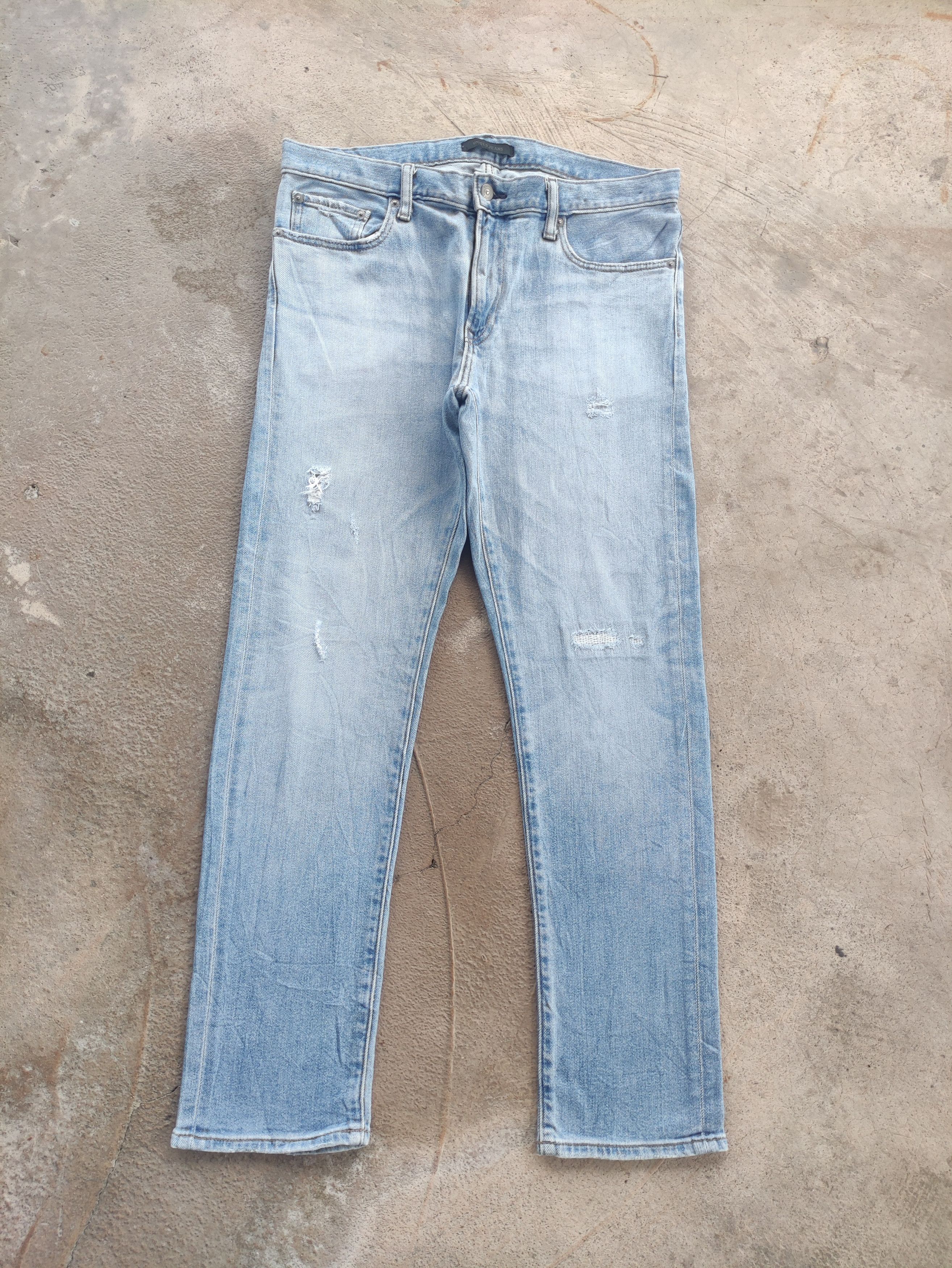 Japanese Brand Vintage Japanese Jean Distressed Faded Denim Pants Size US 36 / EU 52 - 1 Thumbnail