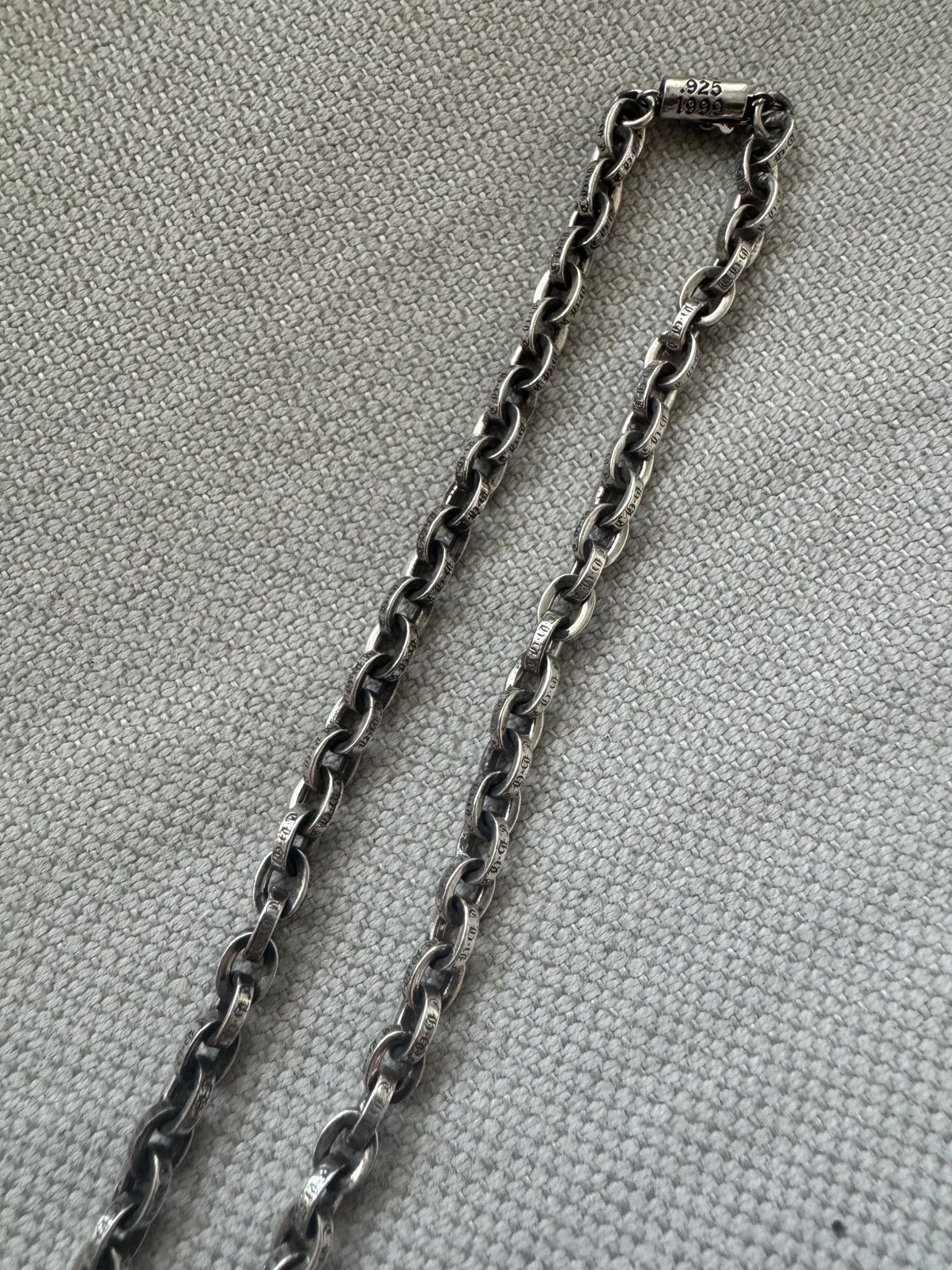 Chrome Hearts Chrome Hearts Sterling Silver Paper Chain Necklace Size ONE SIZE - 5 Thumbnail