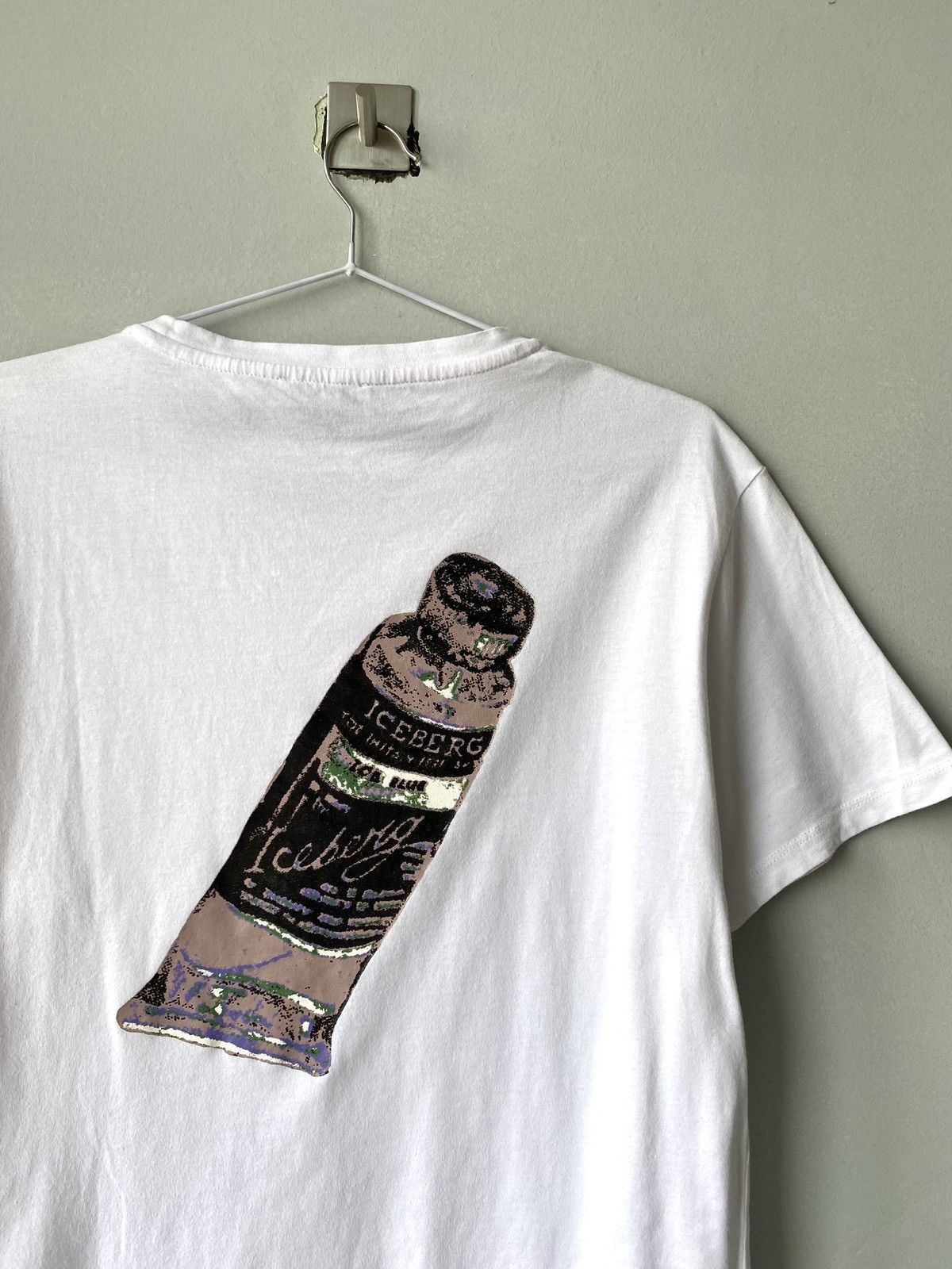 Iceberg Iceberg Big Print T Shirt Luxury Tee Size US XXL / EU 58 / 5 - 9 Thumbnail