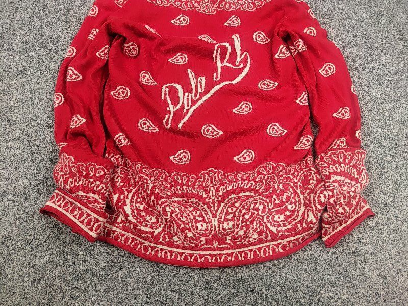 Polo Ralph Lauren Polo Ralph Lauren Paisley Knit Wool Blend Pullover Sweater Size S / US 4 / IT 40 - 5 Thumbnail