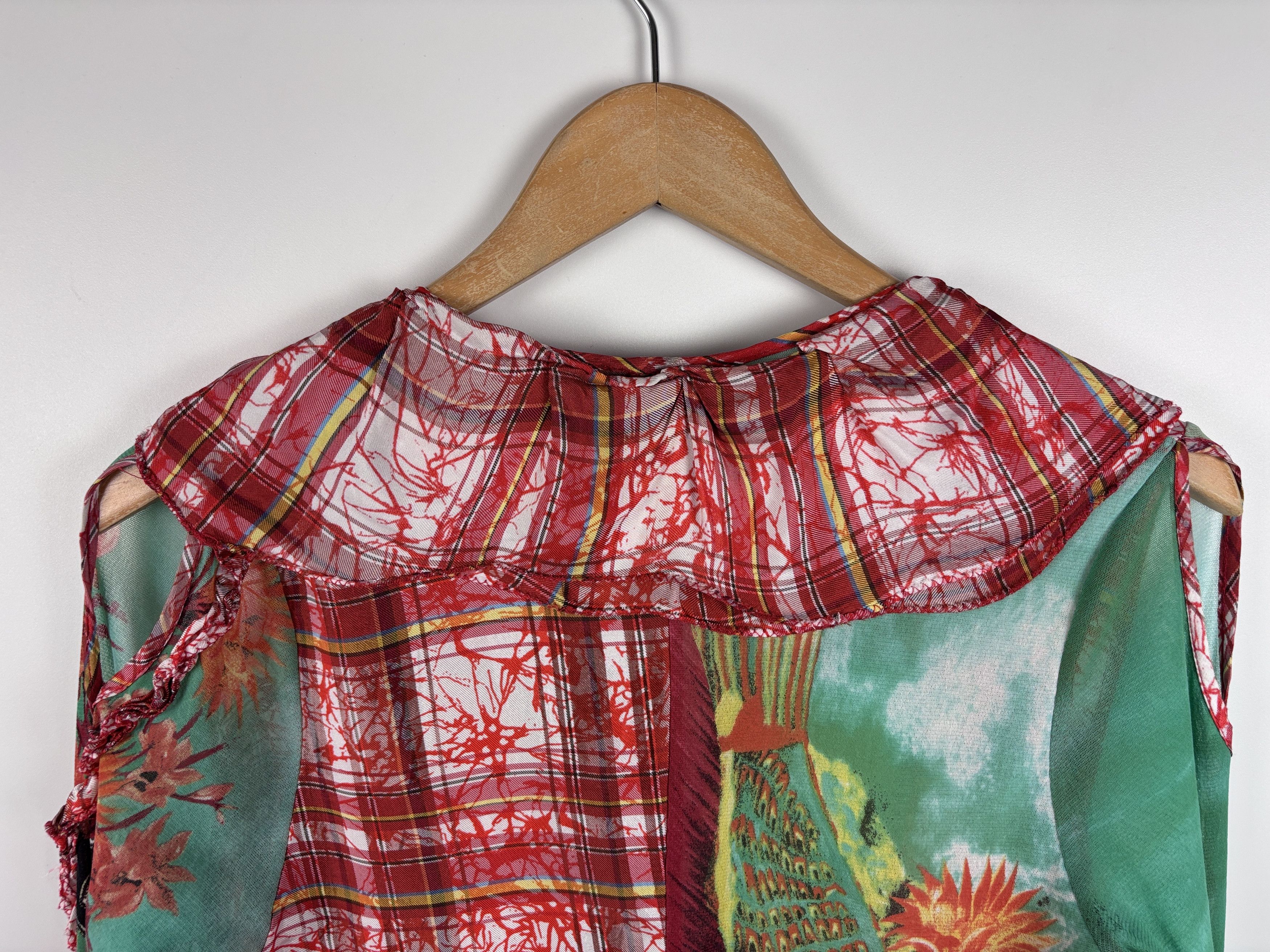 Other Womens Save The Queen Button Shirt Blouse Multicolor Size L Size L / US 10 / IT 46 - 7 Thumbnail