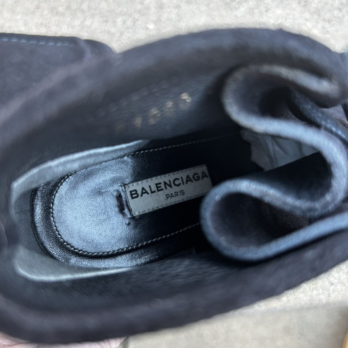 Balenciaga BALENCIAGA~Lace-Up Wallaby Platform Wedge Booties~7.5/8/38 Size US 8 / IT 38 - 10 Thumbnail
