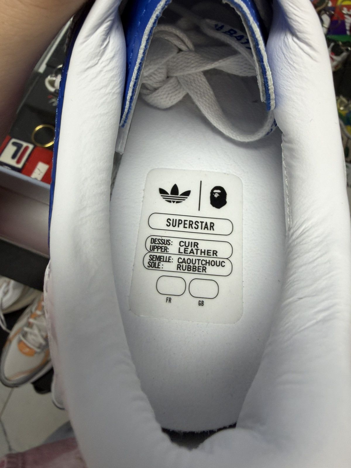 Adidas Bape X Adidas Superstar Size US 7.5 / EU 40-41 - 6 Thumbnail