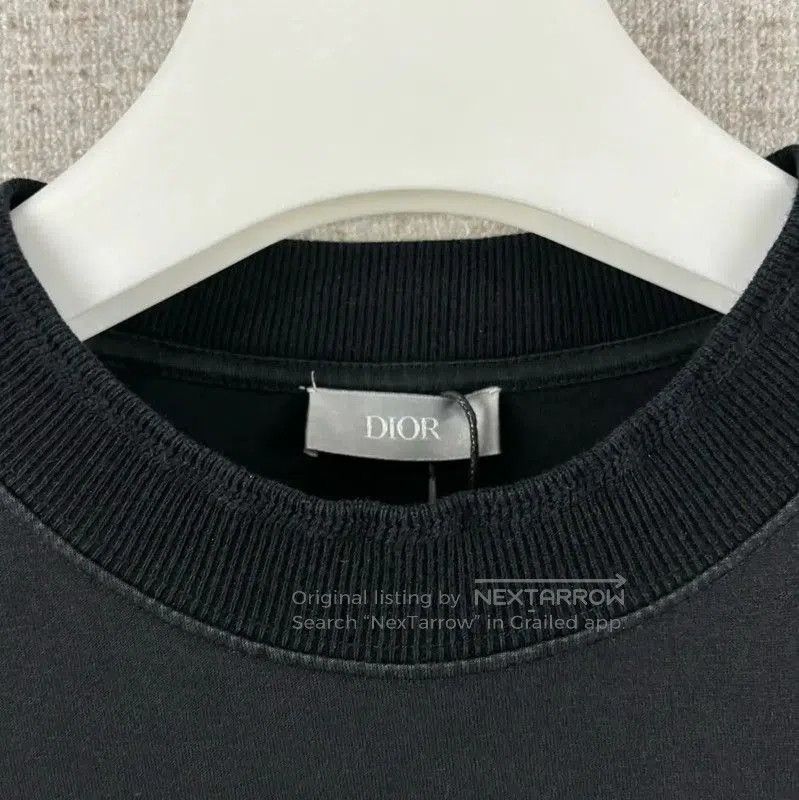 Dior Dior Men's Embroidered Logo T-Shirt in Black . Size US L / EU 52-54 / 3 - 4 Thumbnail