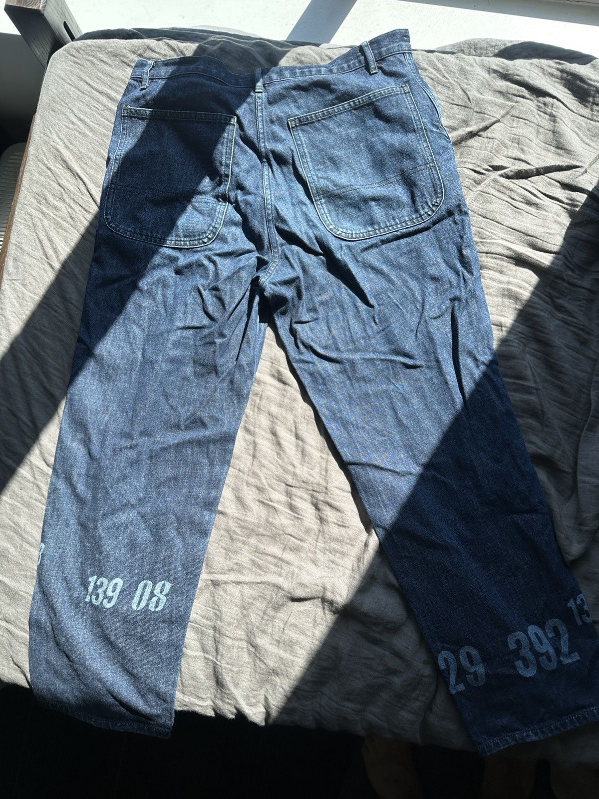 Comme des Garcons Homme Plus Cdg Homme Plus Number Jeans Size US 31 - 2 Thumbnail