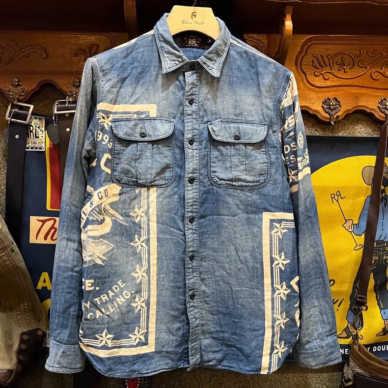 RRL Ralph Lauren RRL Ralph Lauren Limited edition rare shirt Size US M / EU 48-50 / 2 - 1 Thumbnail