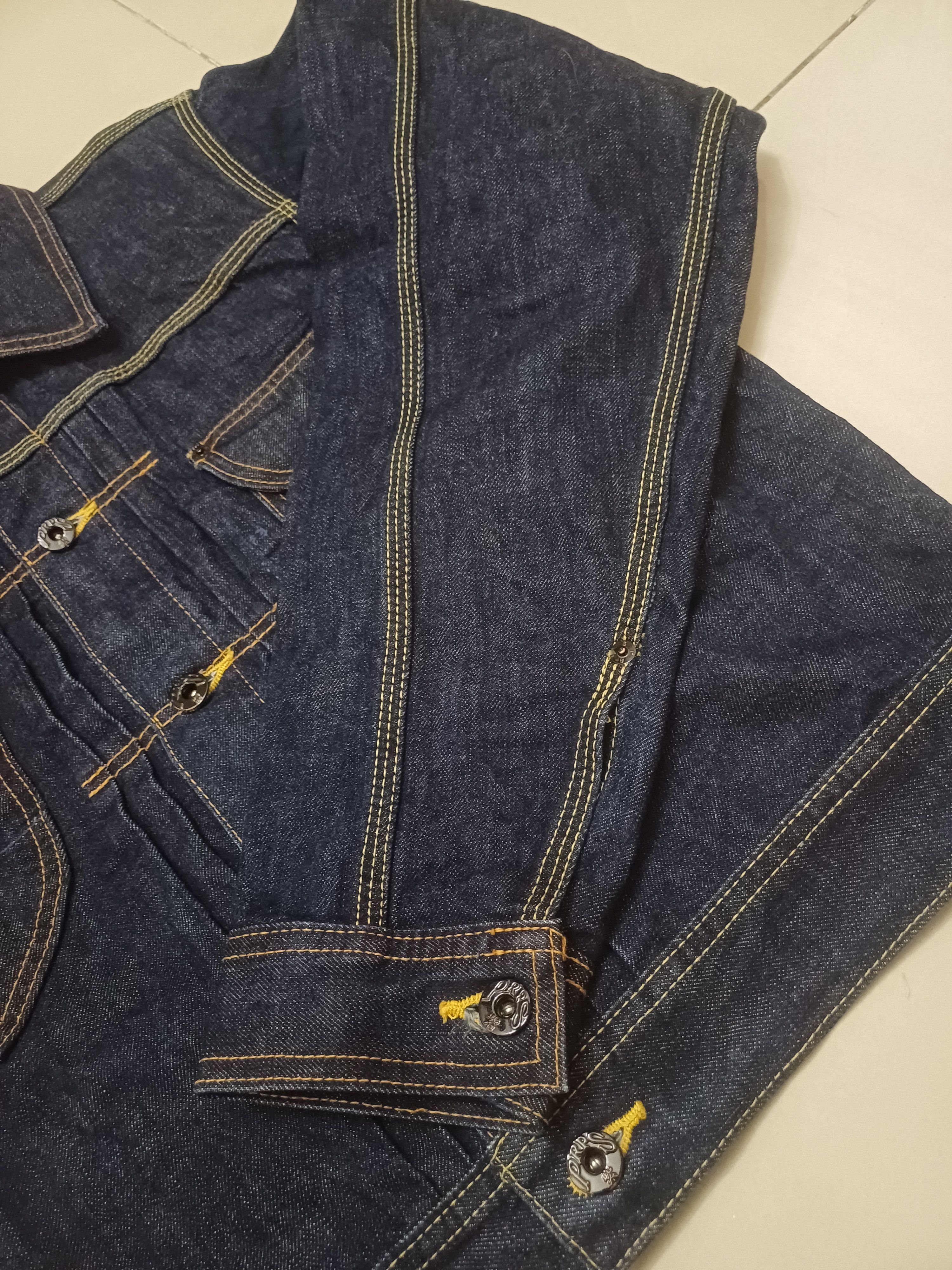 Japanese Brand Nice PRPS denim jacket Size US L / EU 52-54 / 3 - 8 Thumbnail