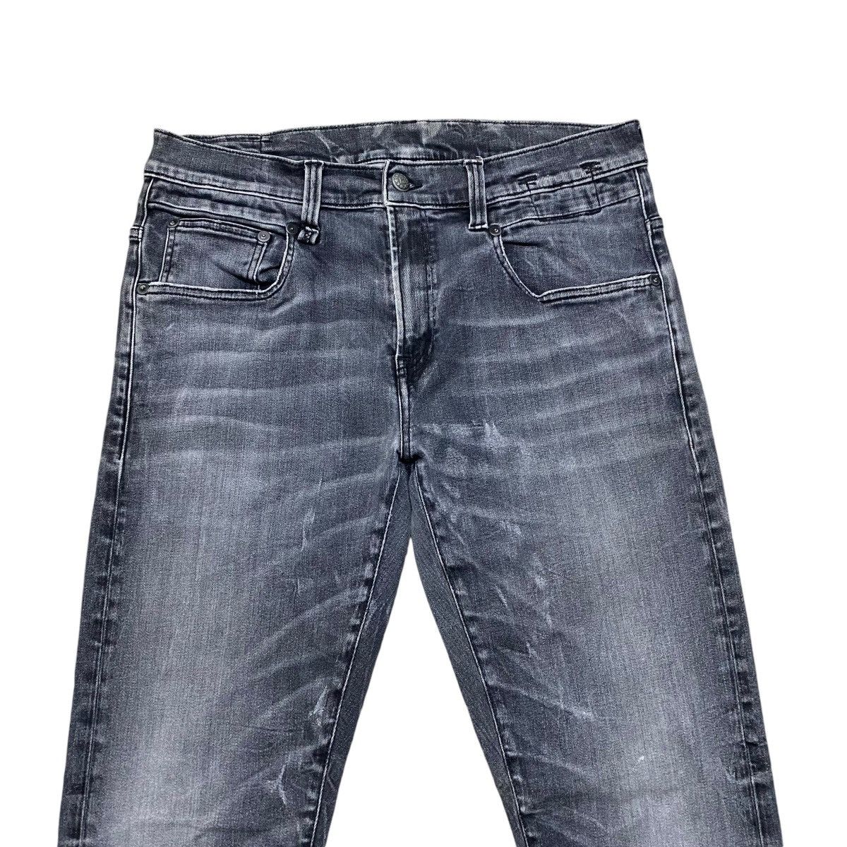 R13 R13 Black Marble Boy Skinny Jeans Size US 33 - 3 Thumbnail