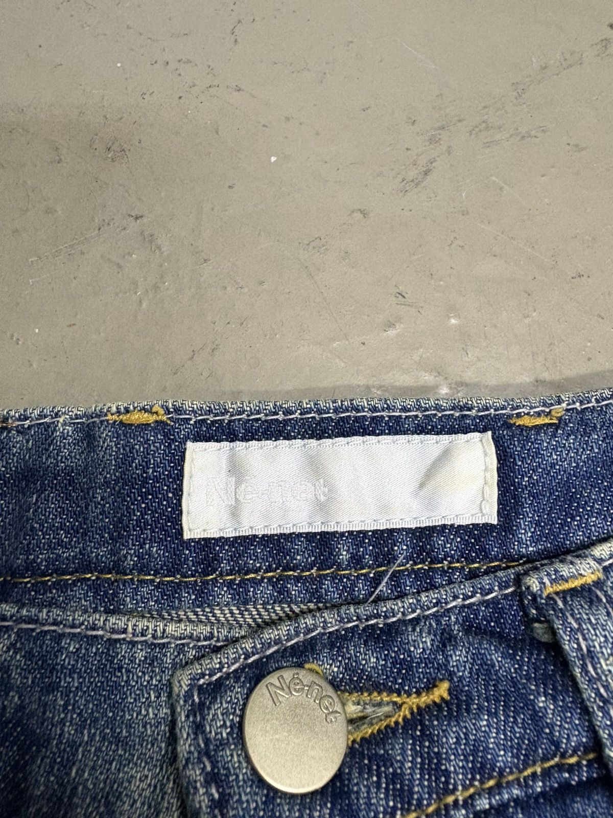 Issey Miyake × Ne-Net Ne-Net Issey Miyake Paint Splatter Patchwork Capri Pants Size US 30 / EU 46 - 3 Thumbnail