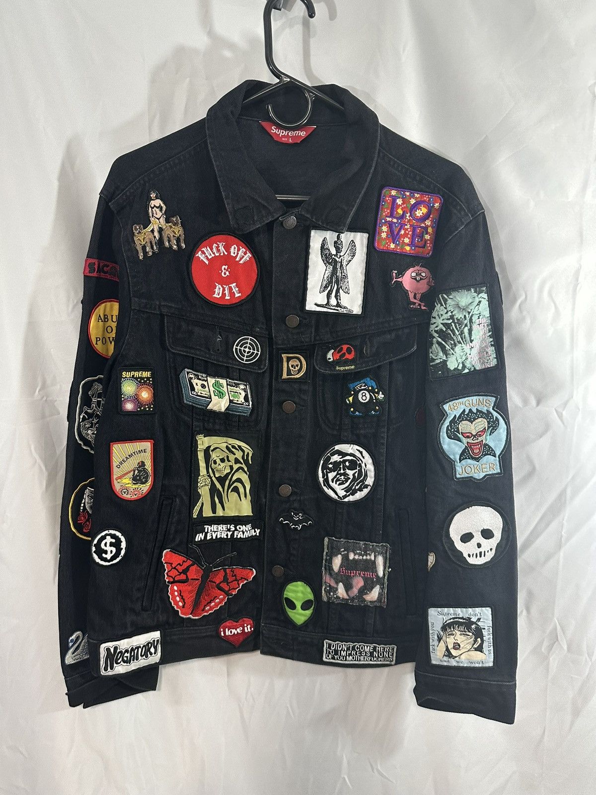 Supreme Supreme PATCHEORK DENIM JACKET Size US L / EU 52-54 / 3 - 1 Thumbnail