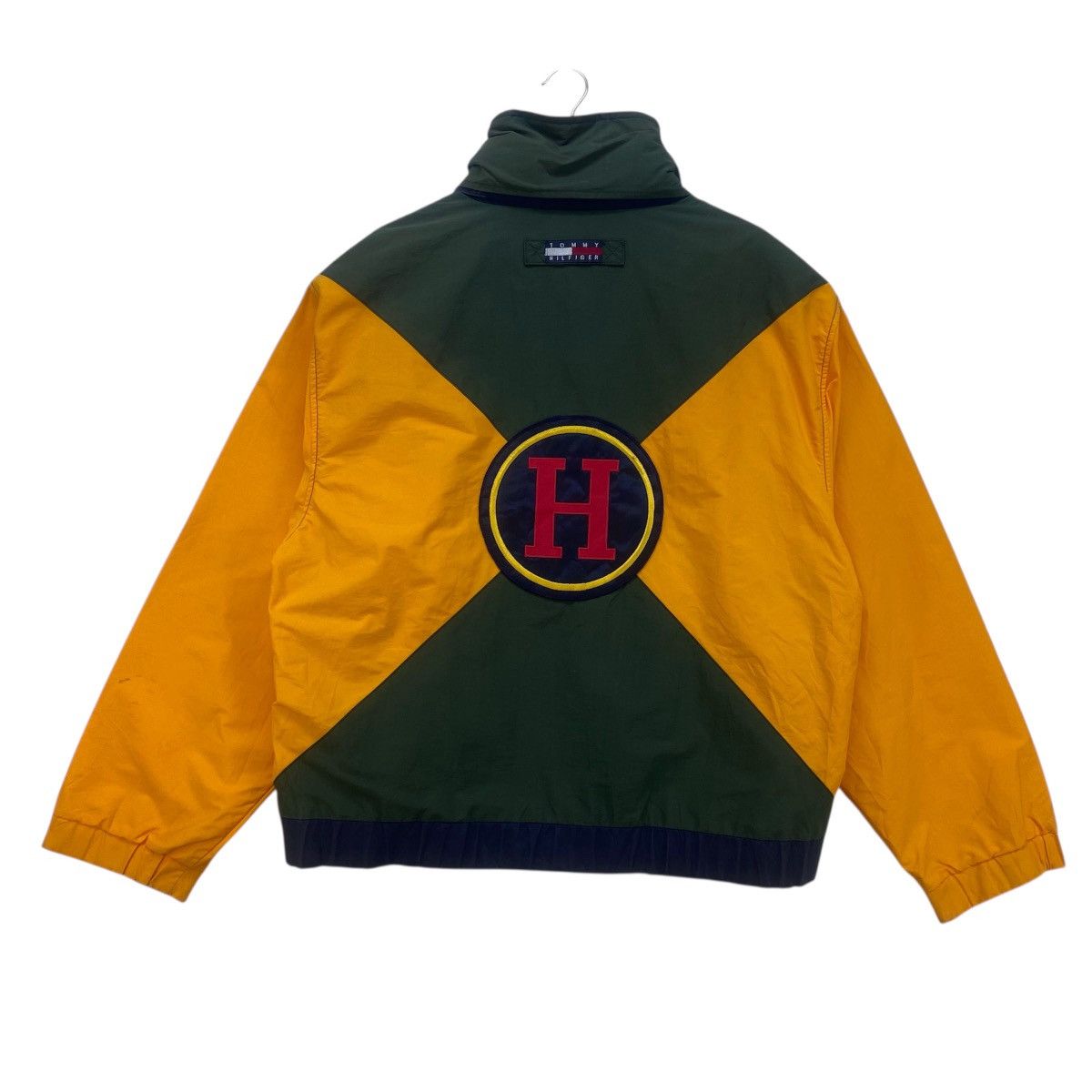 Tommy Hilfiger 🔥 Tommy Hilfiger Big Logo Color Block Jacket Size US L / EU 52-54 / 3 - 1 Thumbnail