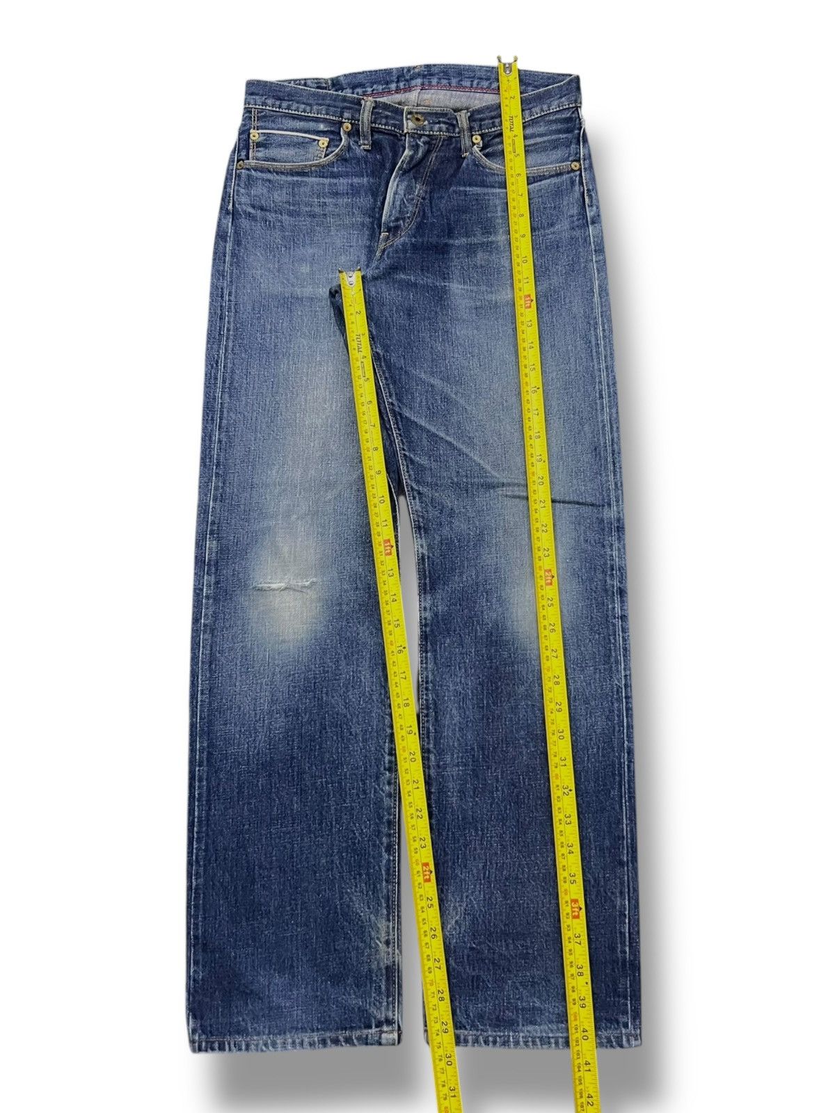 Japanese Brand Vintage L.W.D By Domingo Selvedge Denim Japan | Slim Straigh Size US 31 - 19 Thumbnail
