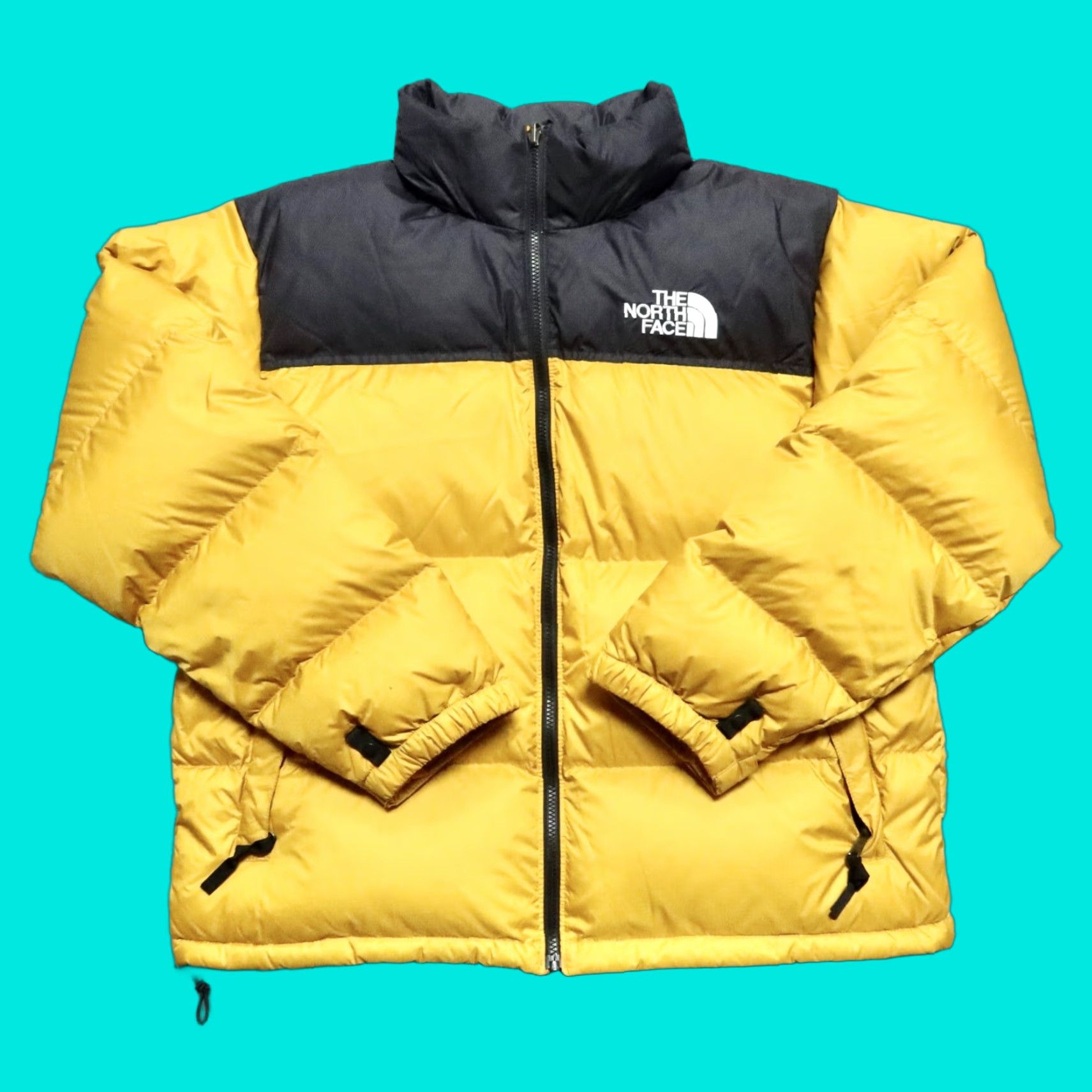 The North Face 1996 North Face Nuptse Quilted Down Jacket Mens L Mustard Yellow Size US L / EU 52-54 / 3 - 1 Thumbnail