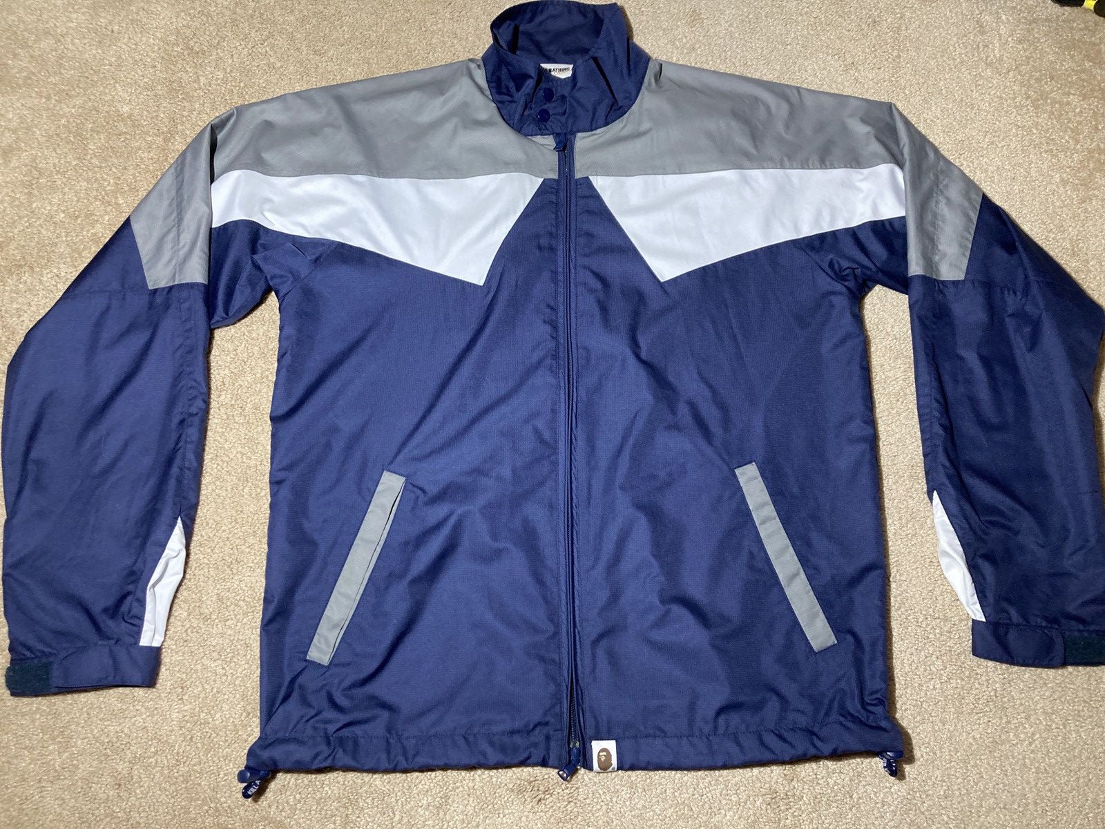 Bape 2014 Bape Windbreaker Jacket Track Light Color Block Wind OG Size US M / EU 48-50 / 2 - 2 Thumbnail