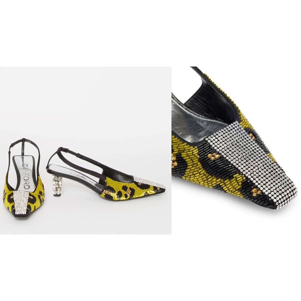 Tom Ford o1loc1c0924 W2360 Slingback Pumps in Multicolor Size US 10 / IT 40 - 2 Thumbnail