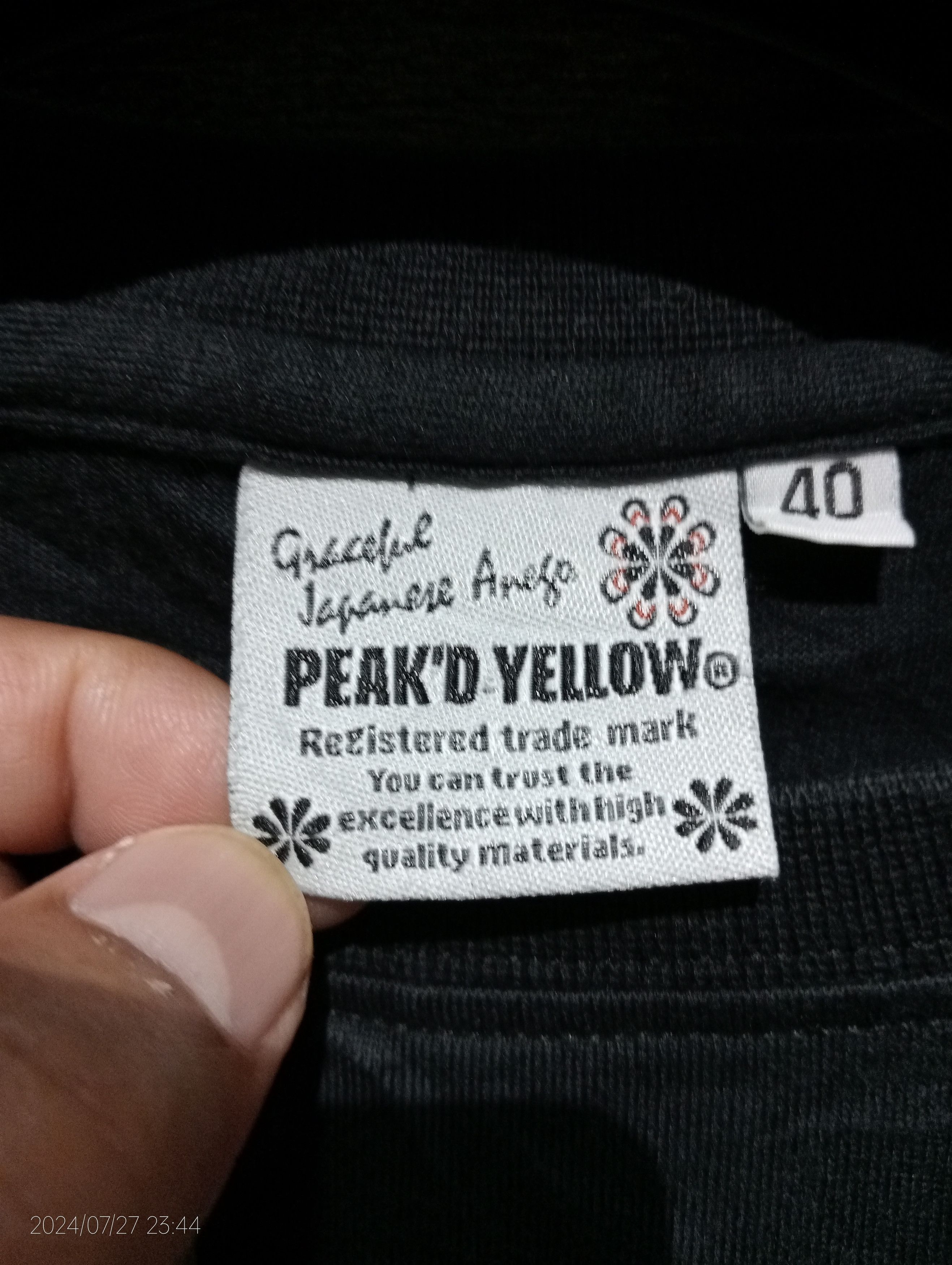 Tedman Vintage Tedman Peak'D Yellow Speed Junkie L/S Tshirt Rare Size US M / EU 48-50 / 2 - 4 Thumbnail