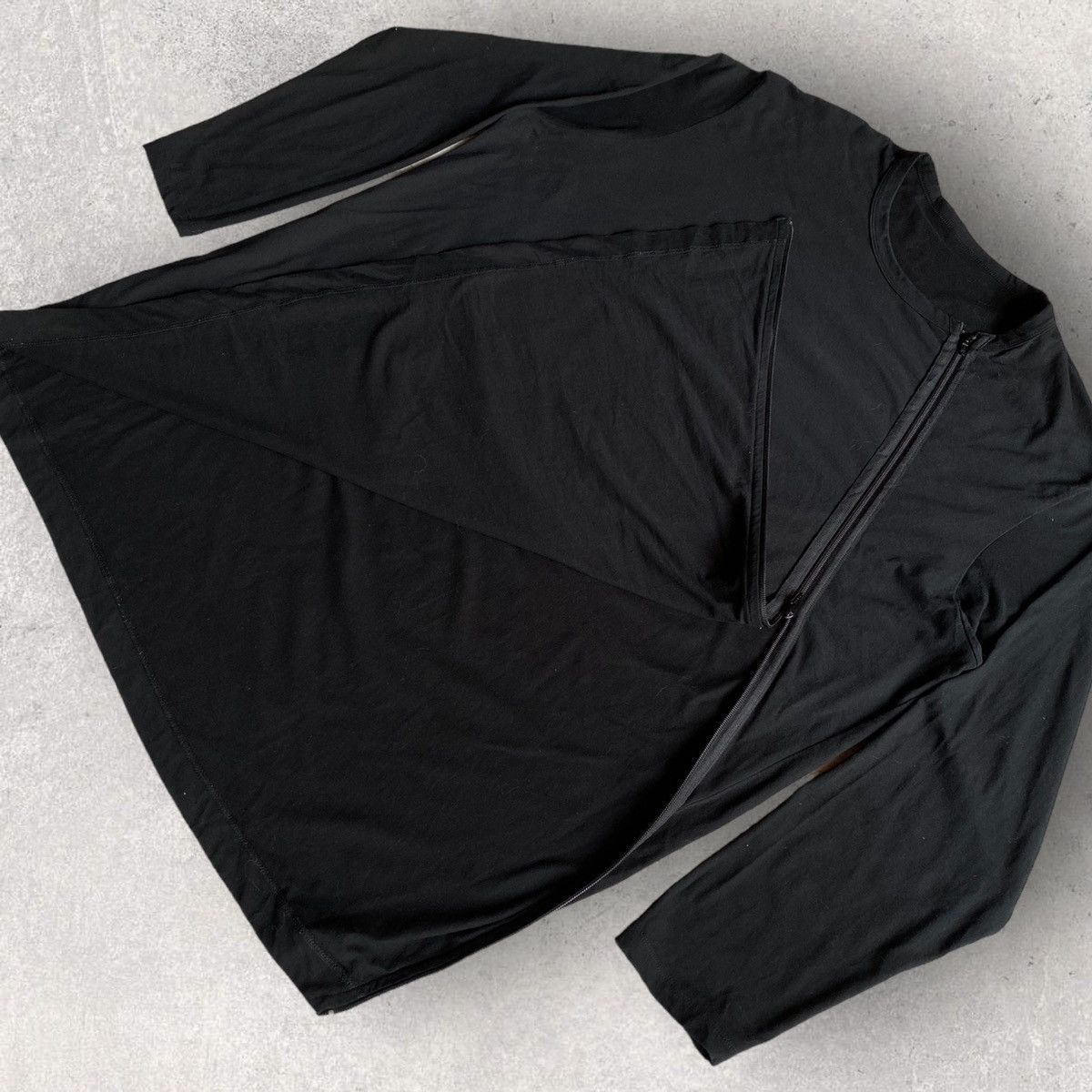 Yohji Yamamoto Ground Y Zip Asymmetric Oversized L/S Size US L / EU 52-54 / 3 - 5 Thumbnail